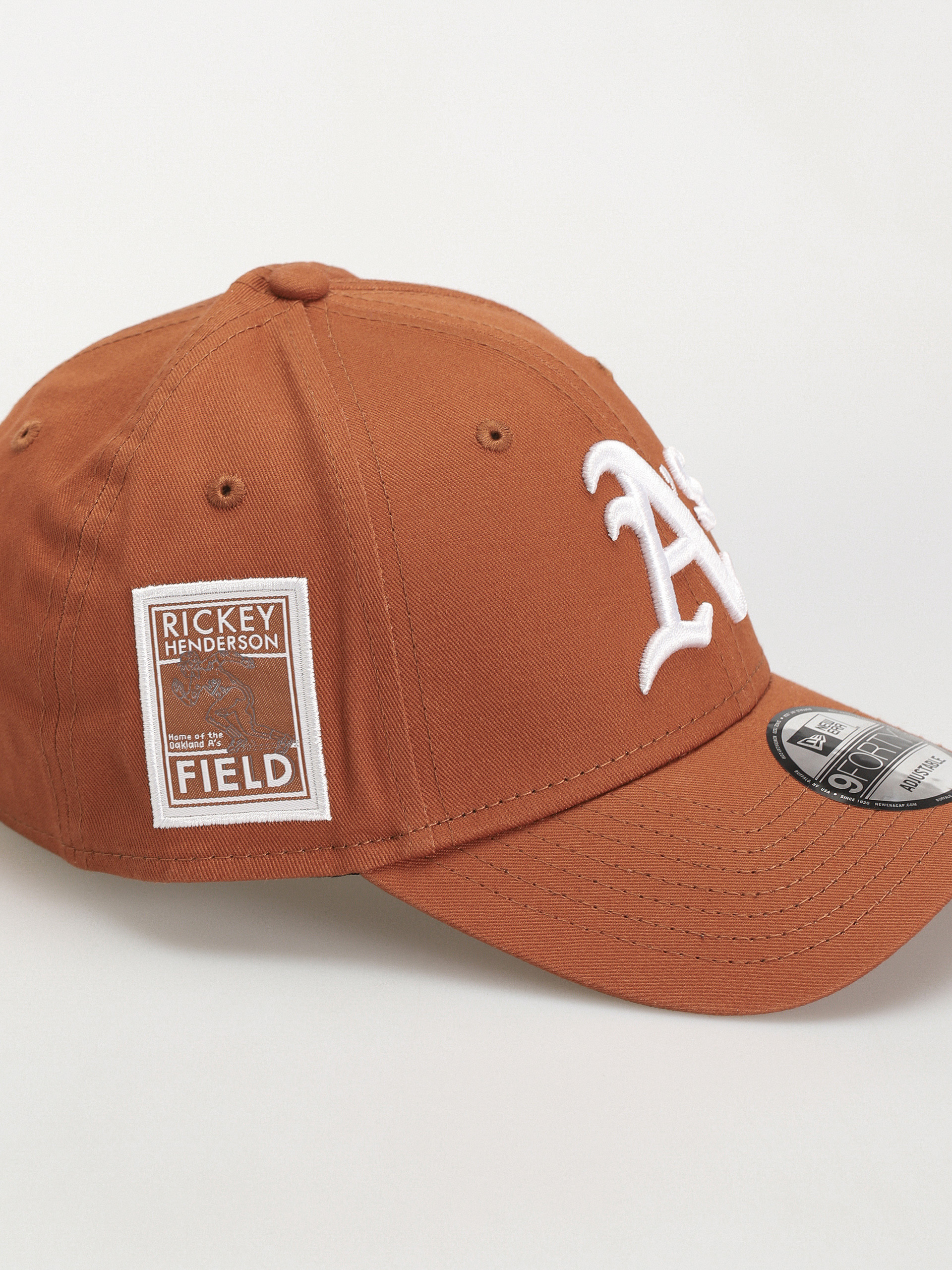 Кепка New Era Side Patch 9Forty Okland Athletics (orange)
