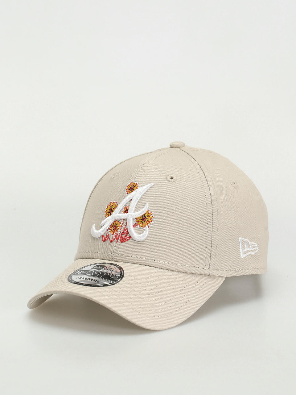 Кепка New Era Flower Icon 9Forty Atlanta Braves (stone)