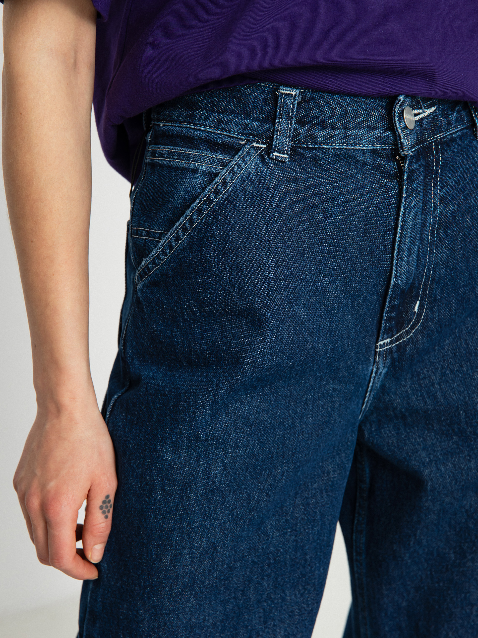 Штани Carhartt WIP Jens Wmn (blue)