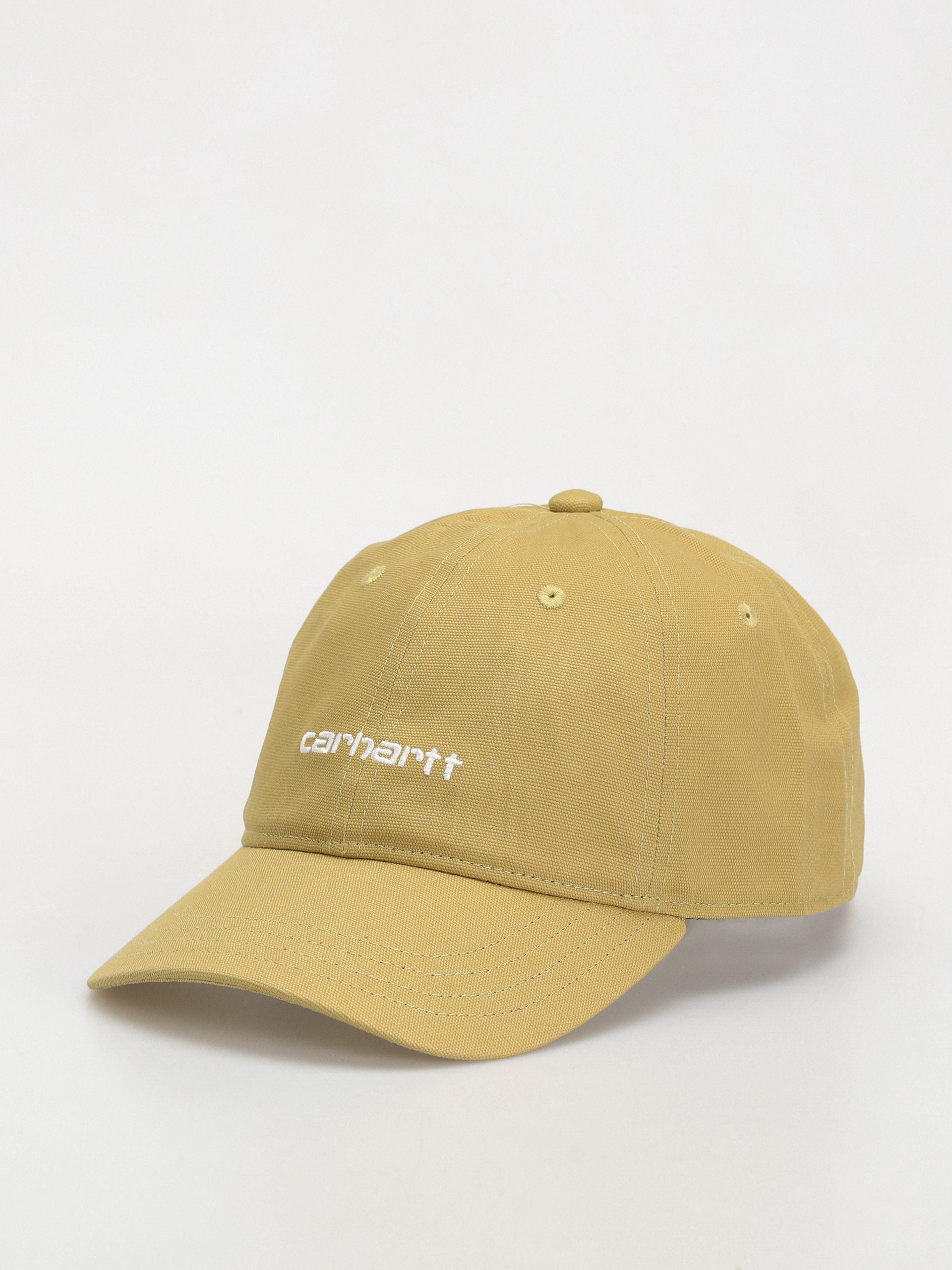 u041au0435u043fu043au0430 Carhartt WIP Canvas Script (agate/white)