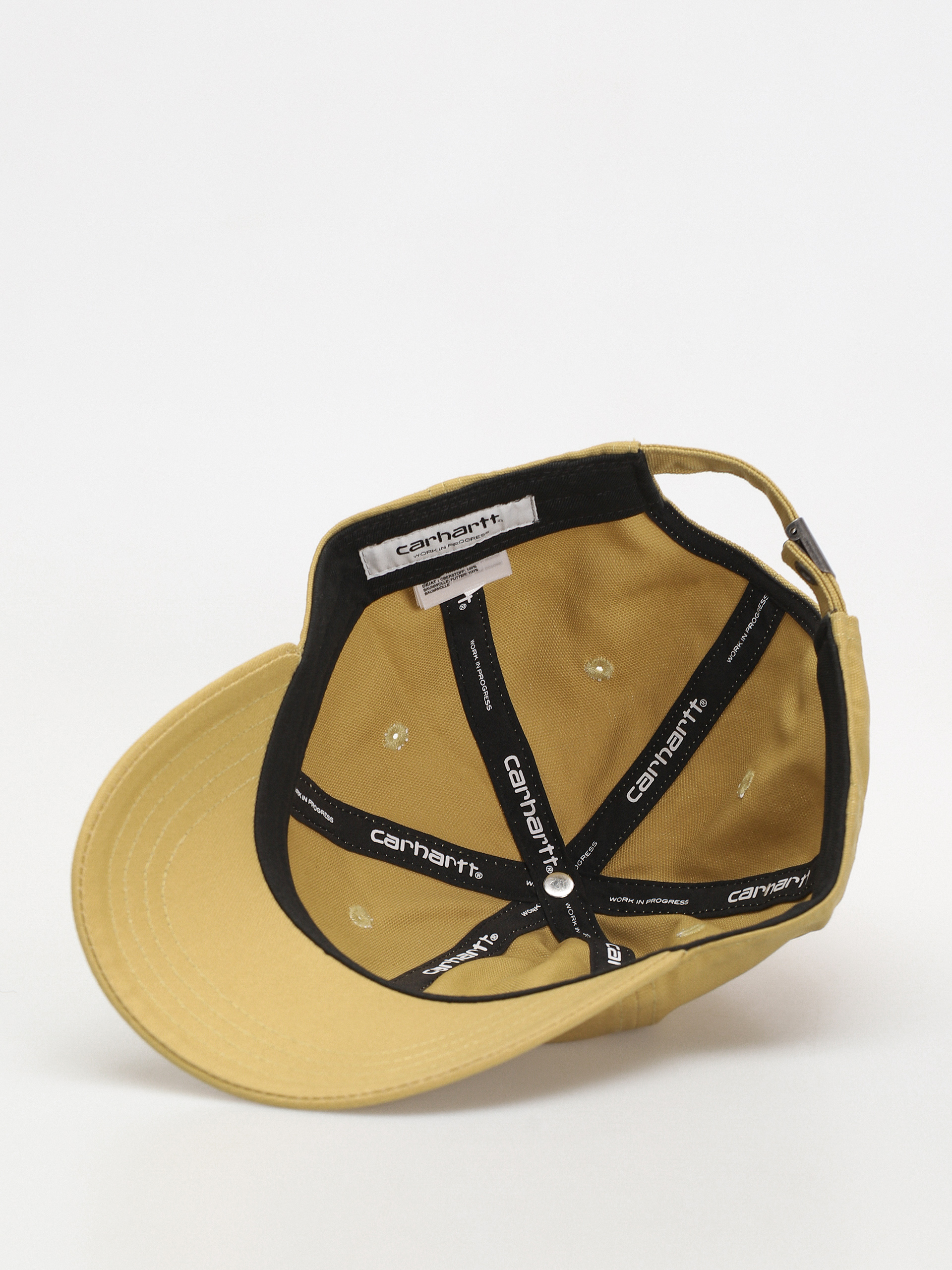 Кепка Carhartt WIP Canvas Script (agate/white)