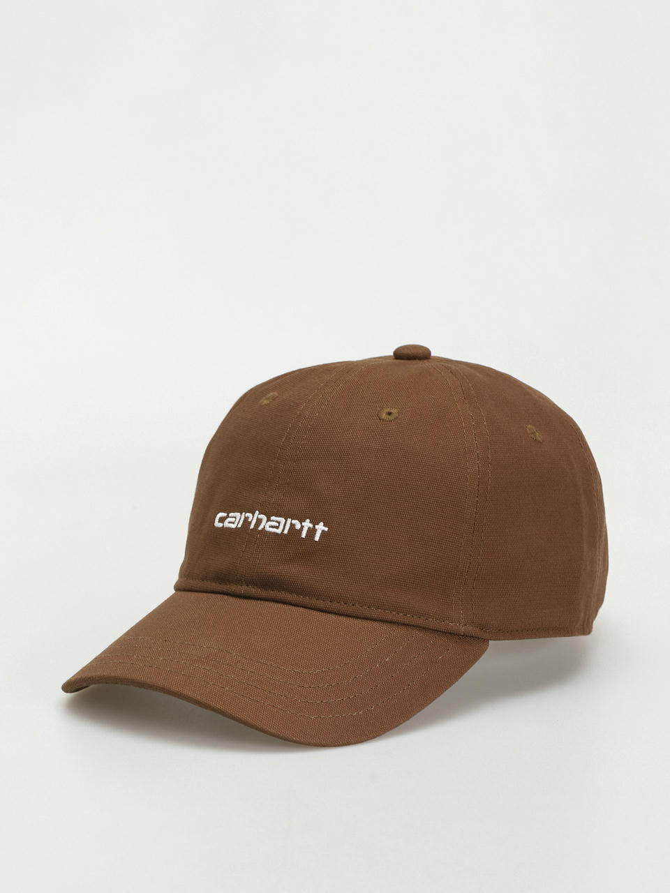 Кепка Carhartt WIP Canvas Script (lumber/white)