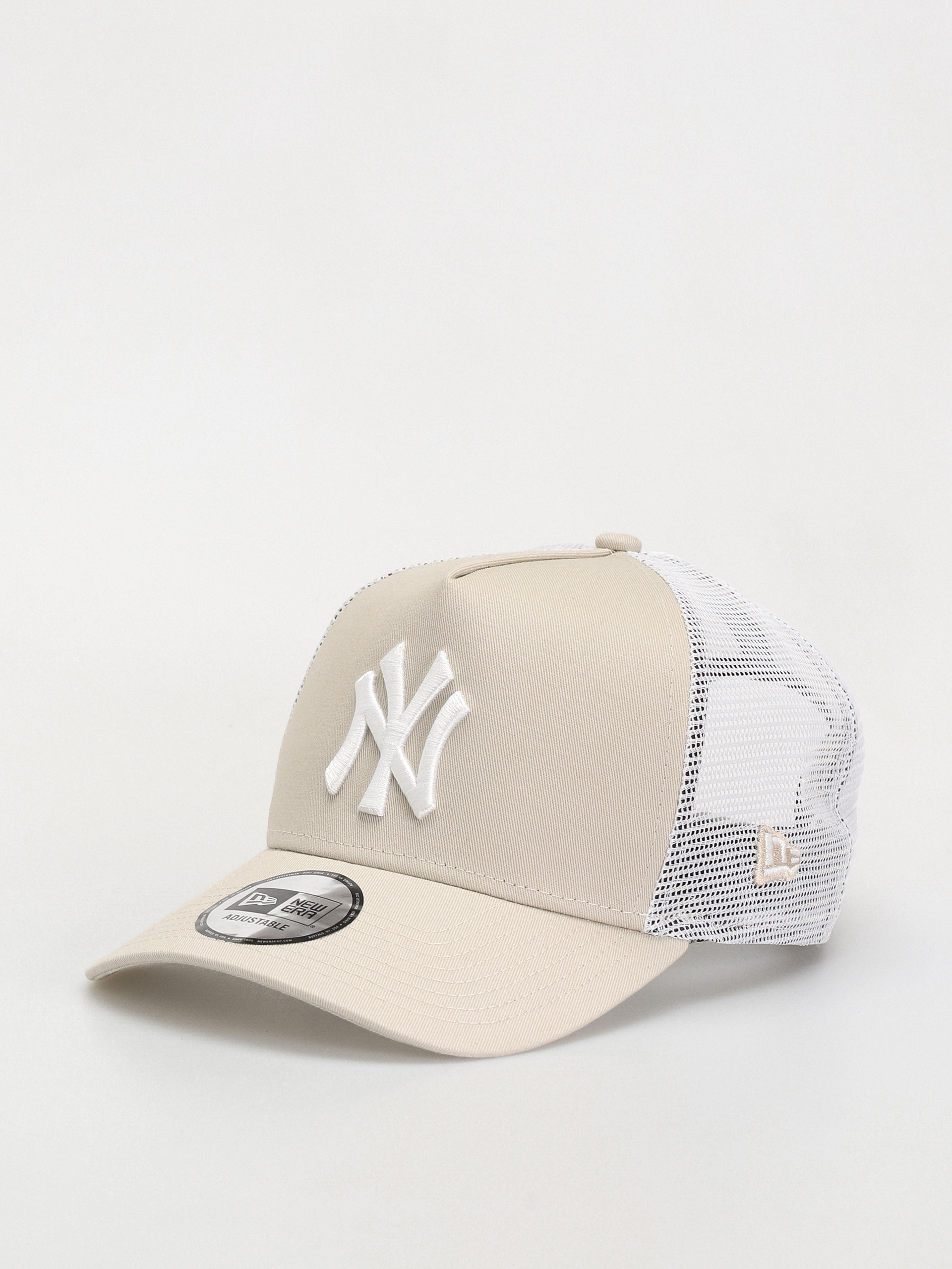 Кепка New Era League Essential 9Forty Af Trucker New York Yankees (stone/white)