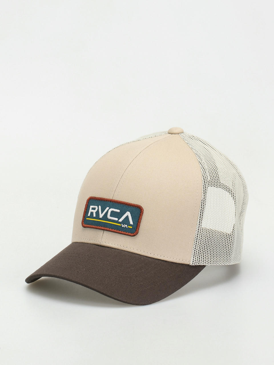 Кепка RVCA Ticket Trucker III (dark khaki)