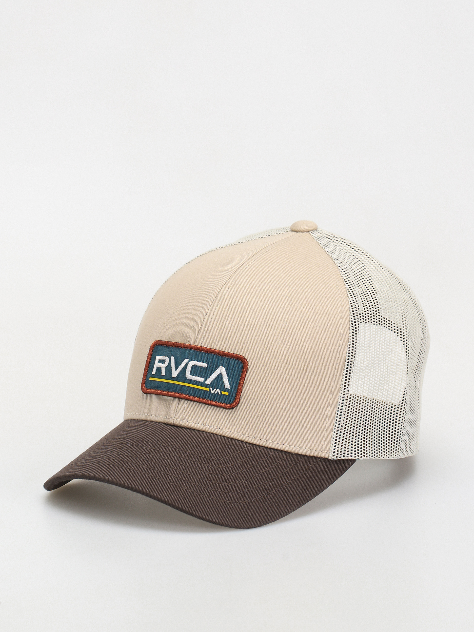Кепка RVCA Ticket Trucker III (dark khaki)