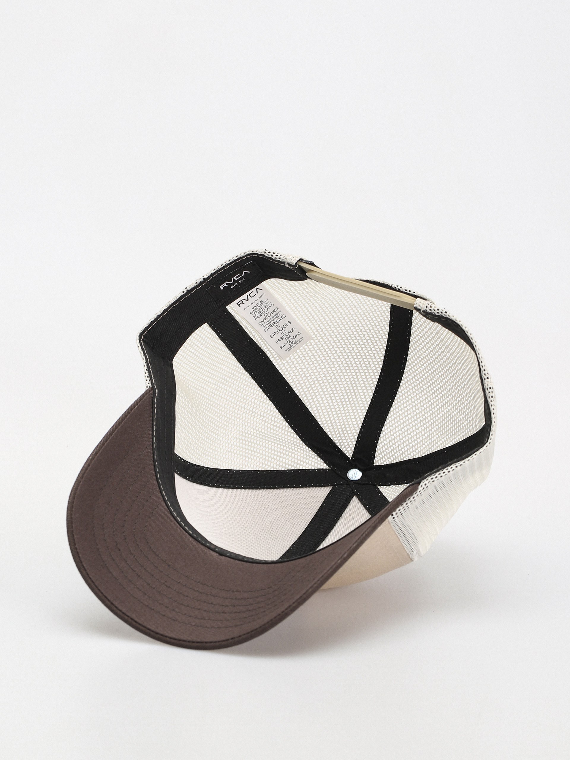 Кепка RVCA Ticket Trucker III (dark khaki)