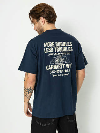 Футболка Carhartt WIP Less Troubles (blue/wax)