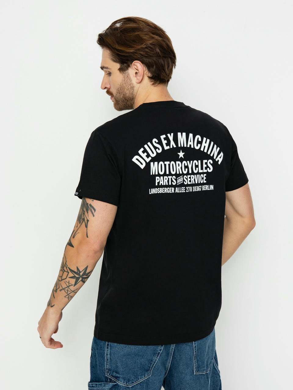 Футболка Deus Ex Machina Berlin Address (black)