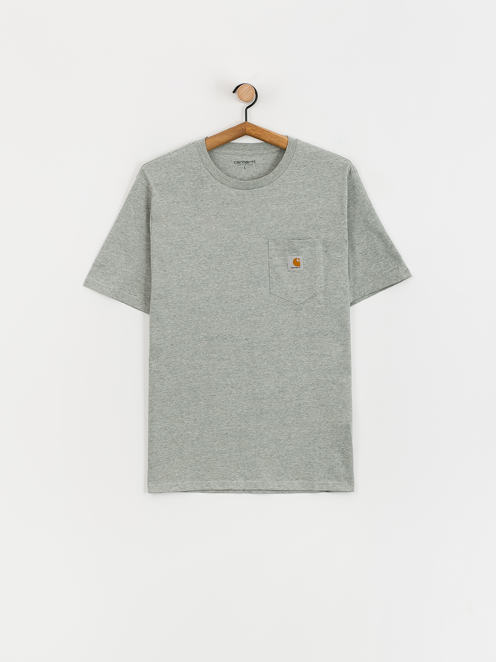 Футболка Carhartt WIP Pocket (grey heather)