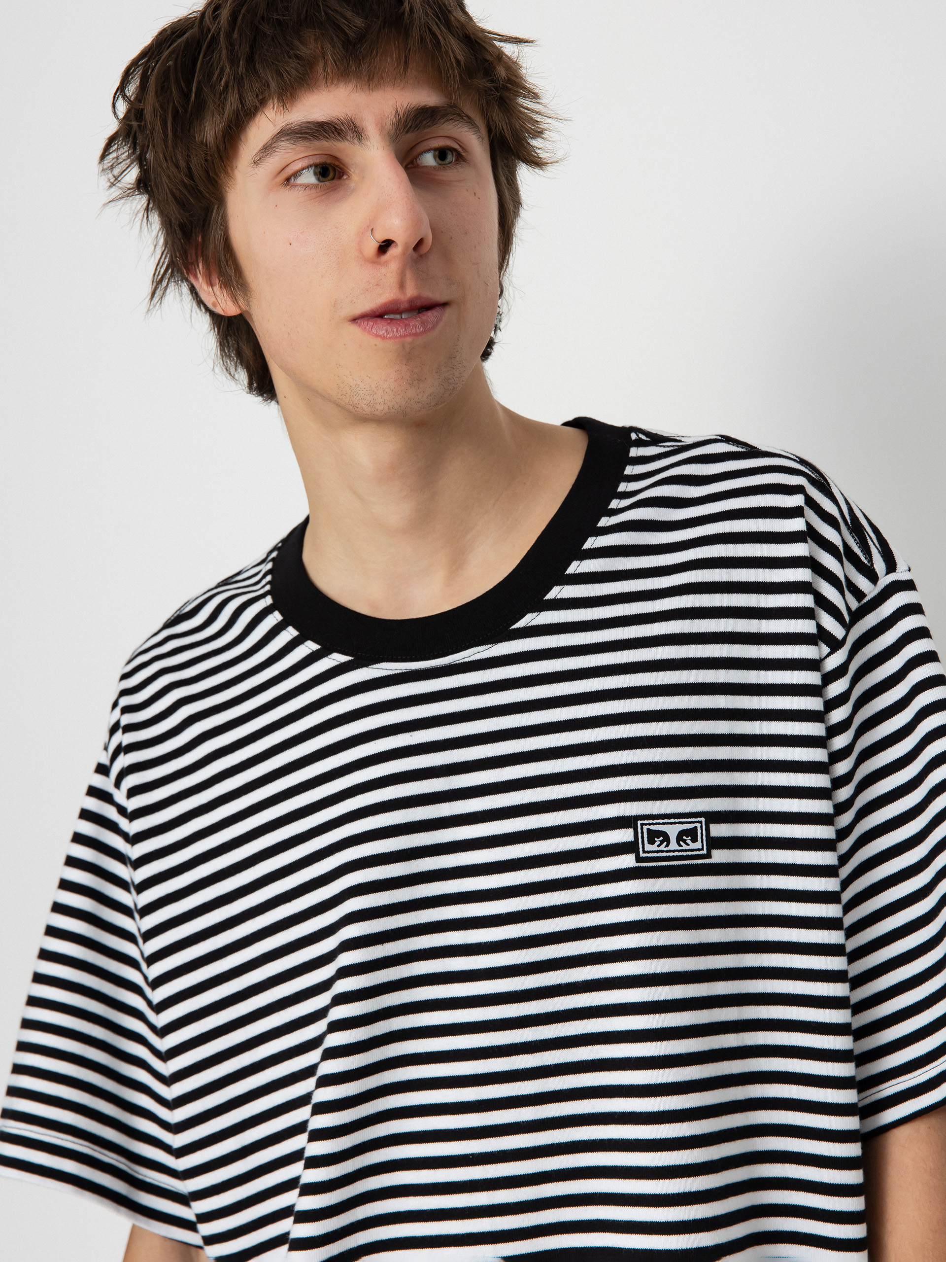 Футболка OBEY Established Works Eyes Strp (black multi)