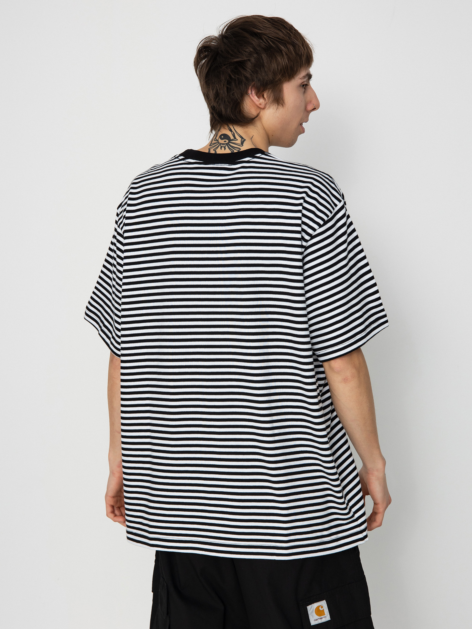 Футболка OBEY Established Works Eyes Strp (black multi)