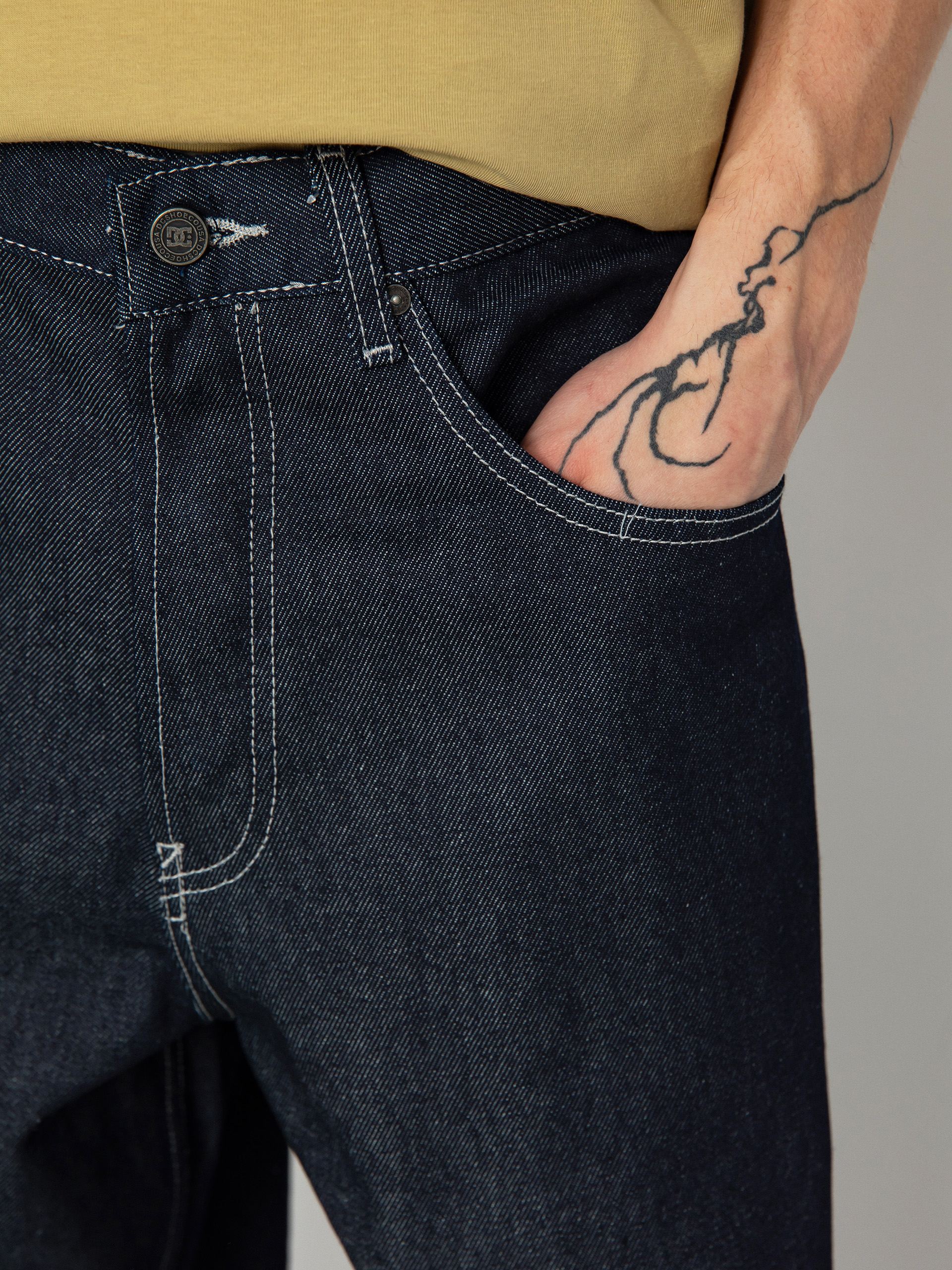 Штани DC Baggy Denim (raw indigo)