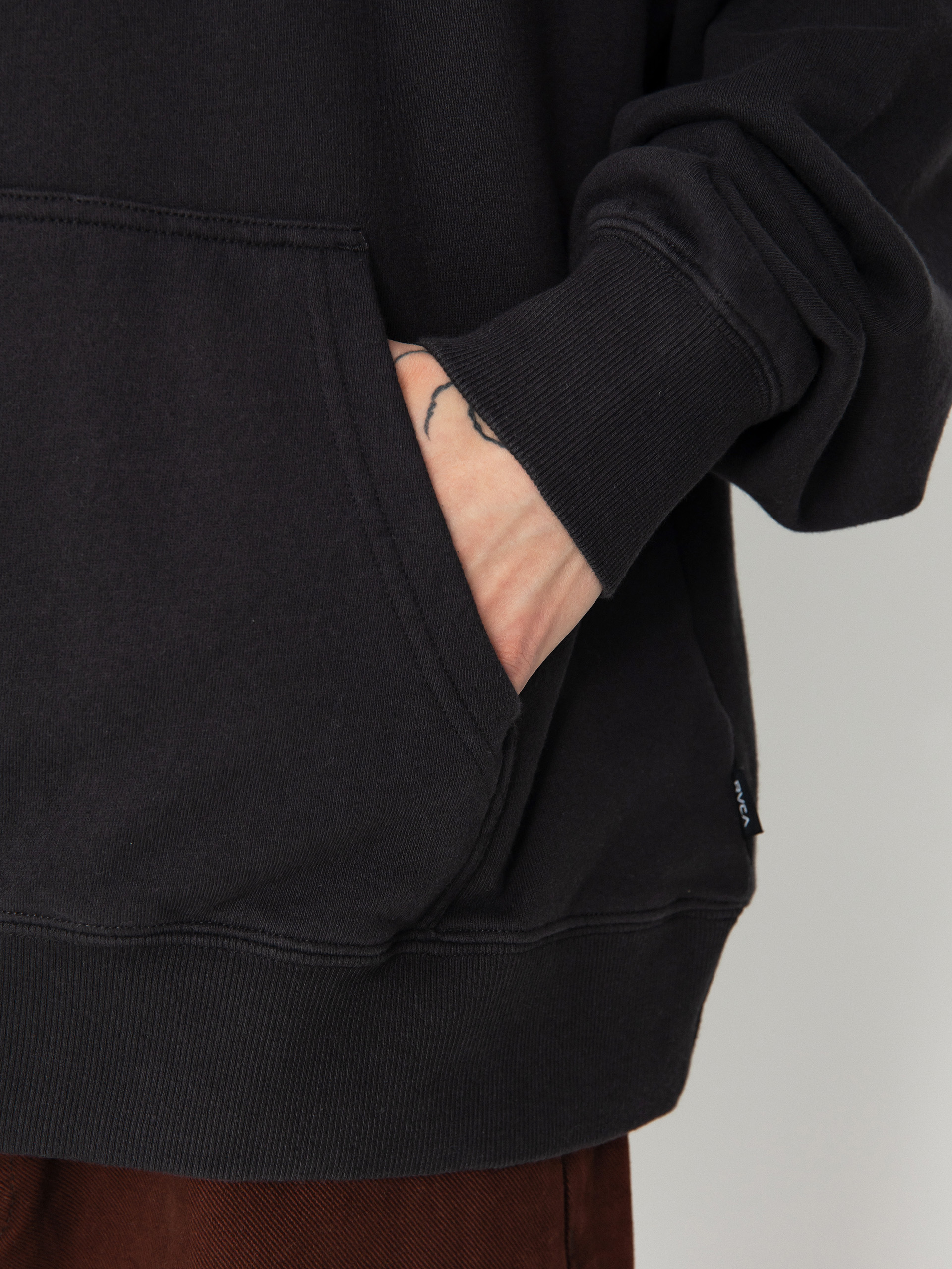 Худі RVCA Benj Bouquet HD (washed black)