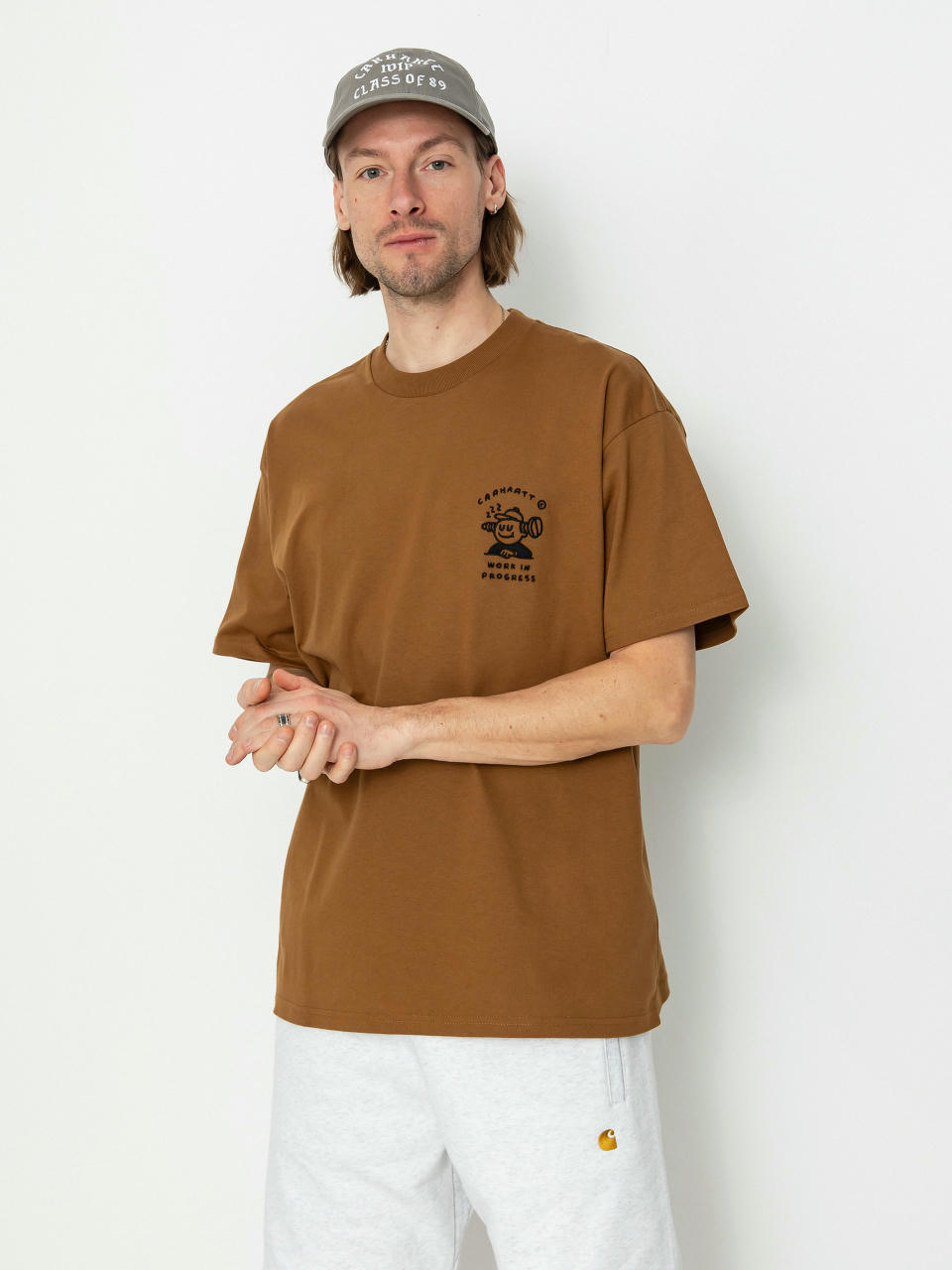 Футболка Carhartt WIP Icons (hamilton brown/black)