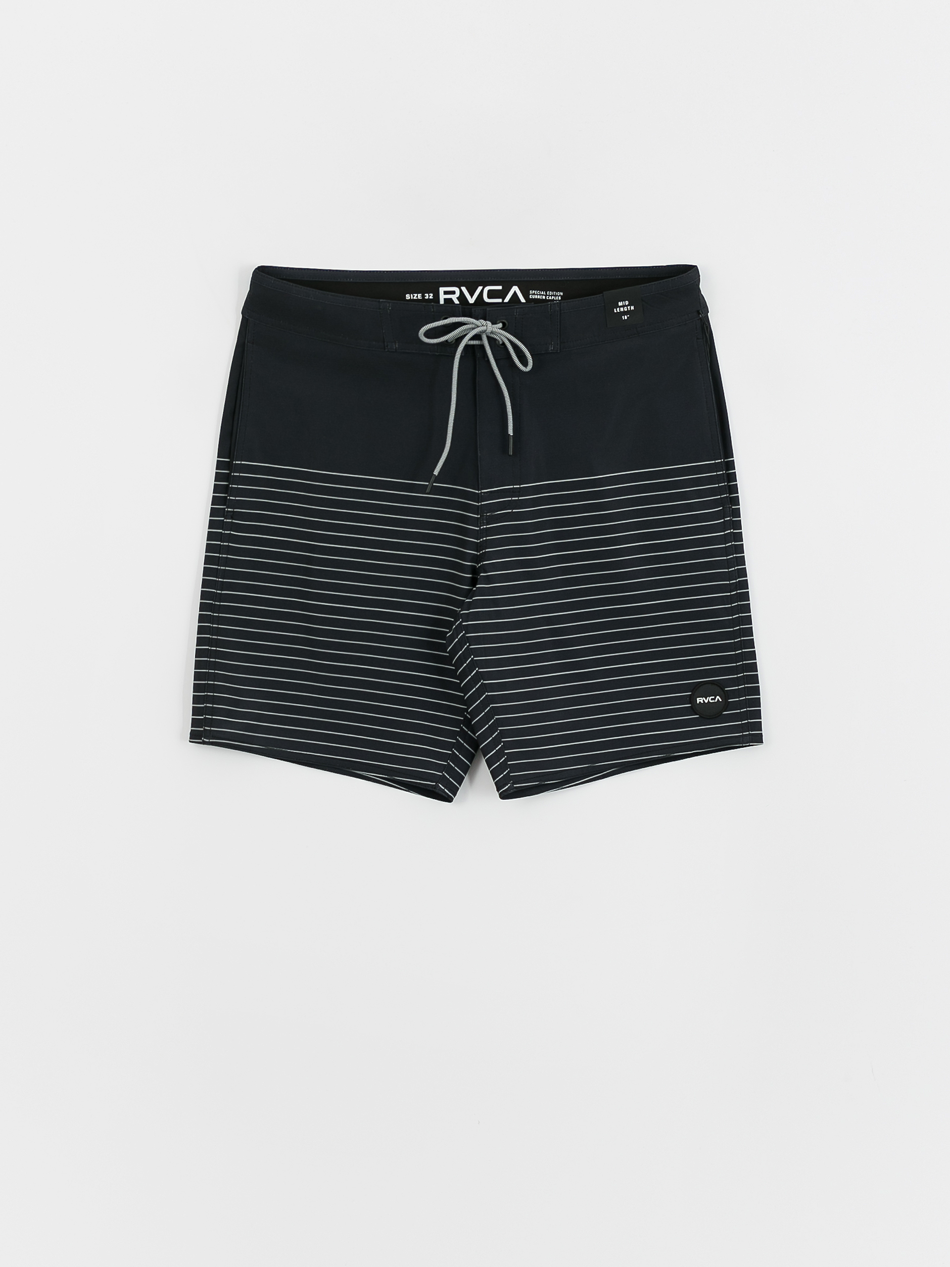 Пляжні шорти RVCA Curren Trunk (black)