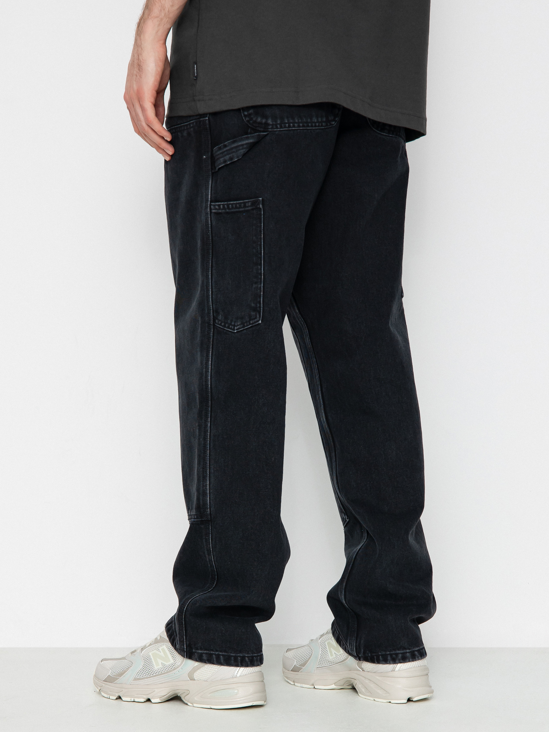 Штани Carhartt WIP Double Knee - чорний (black)