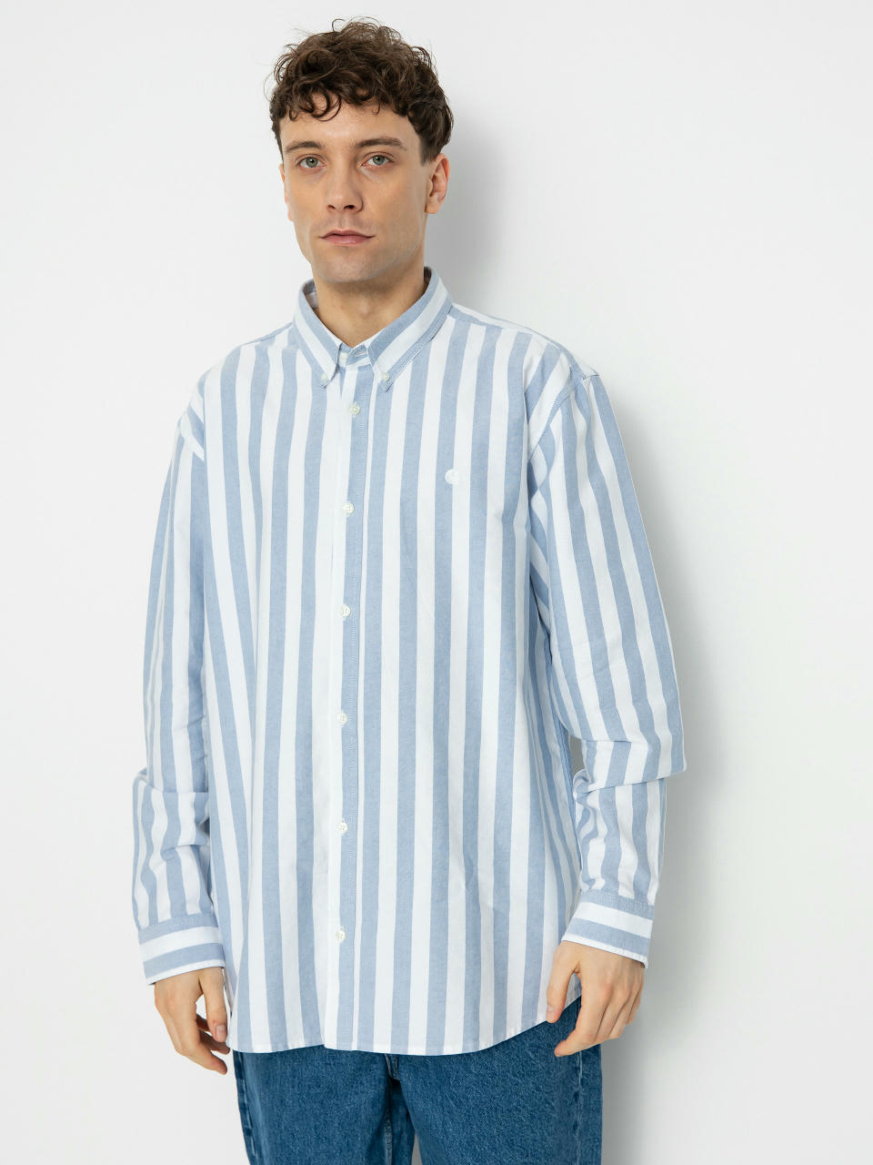 Сорочка Carhartt WIP Dillion (dillion stripe/bleach/white)