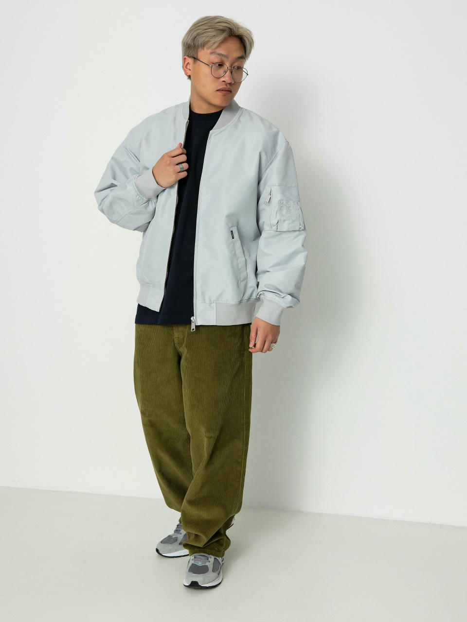 Куртка Carhartt WIP Otley Bomber (sonic silver)