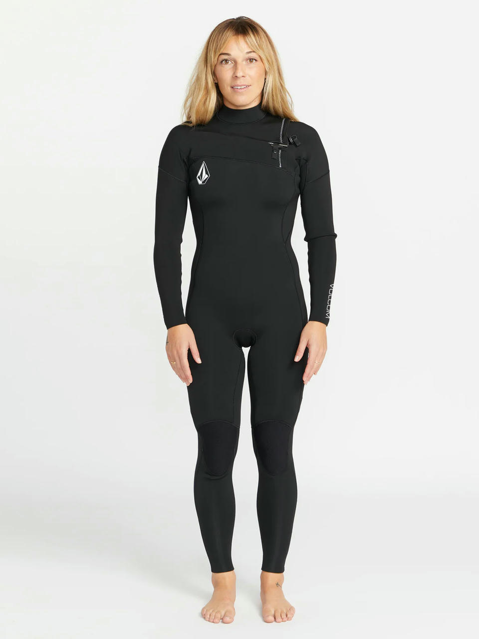 Гідрокостюм жіночий Volcom 4/3Mm Chest Zip Fullsuit Wmn (black)