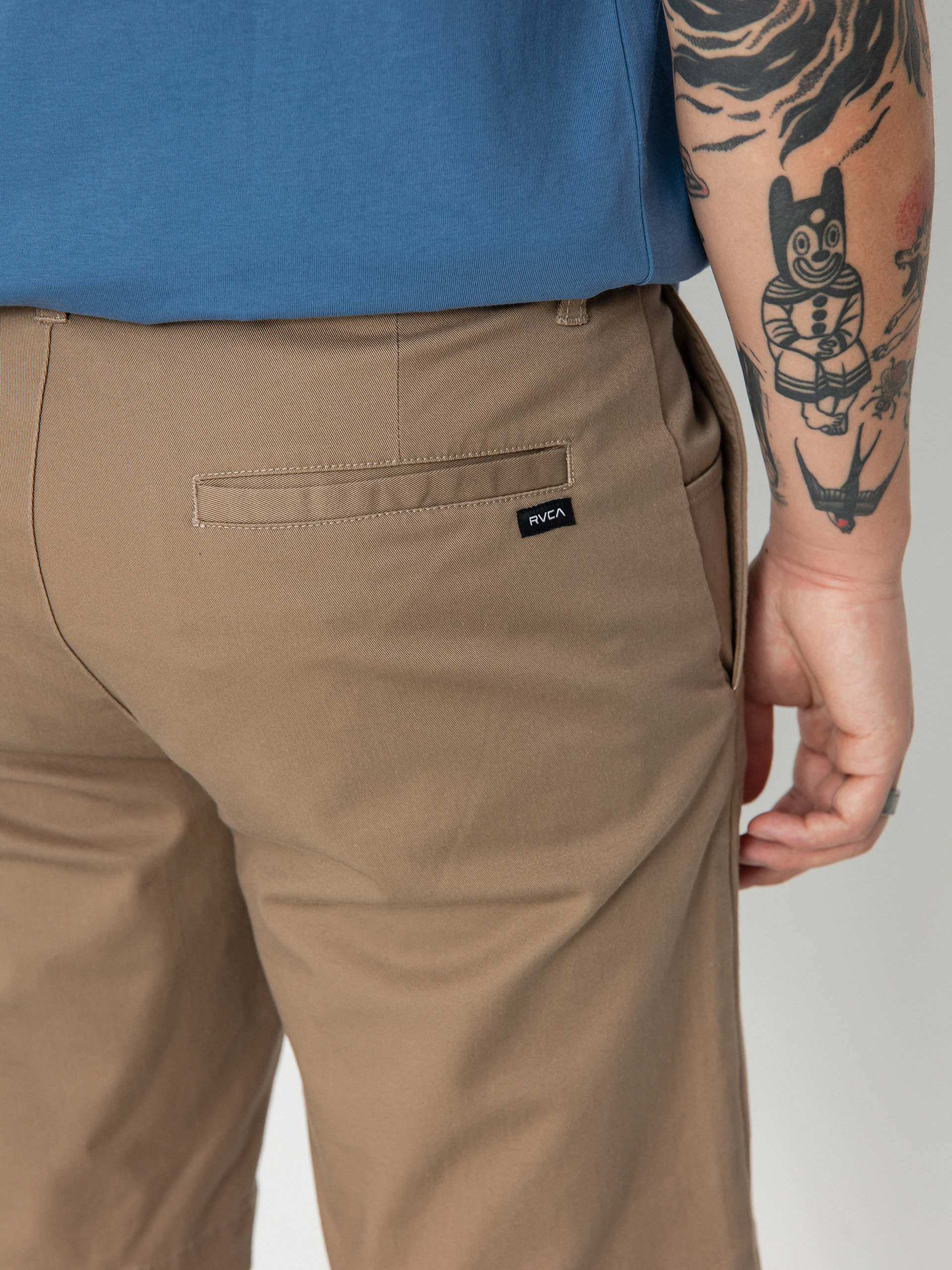 Шорти RVCA Weekend Stretch (dark khaki)