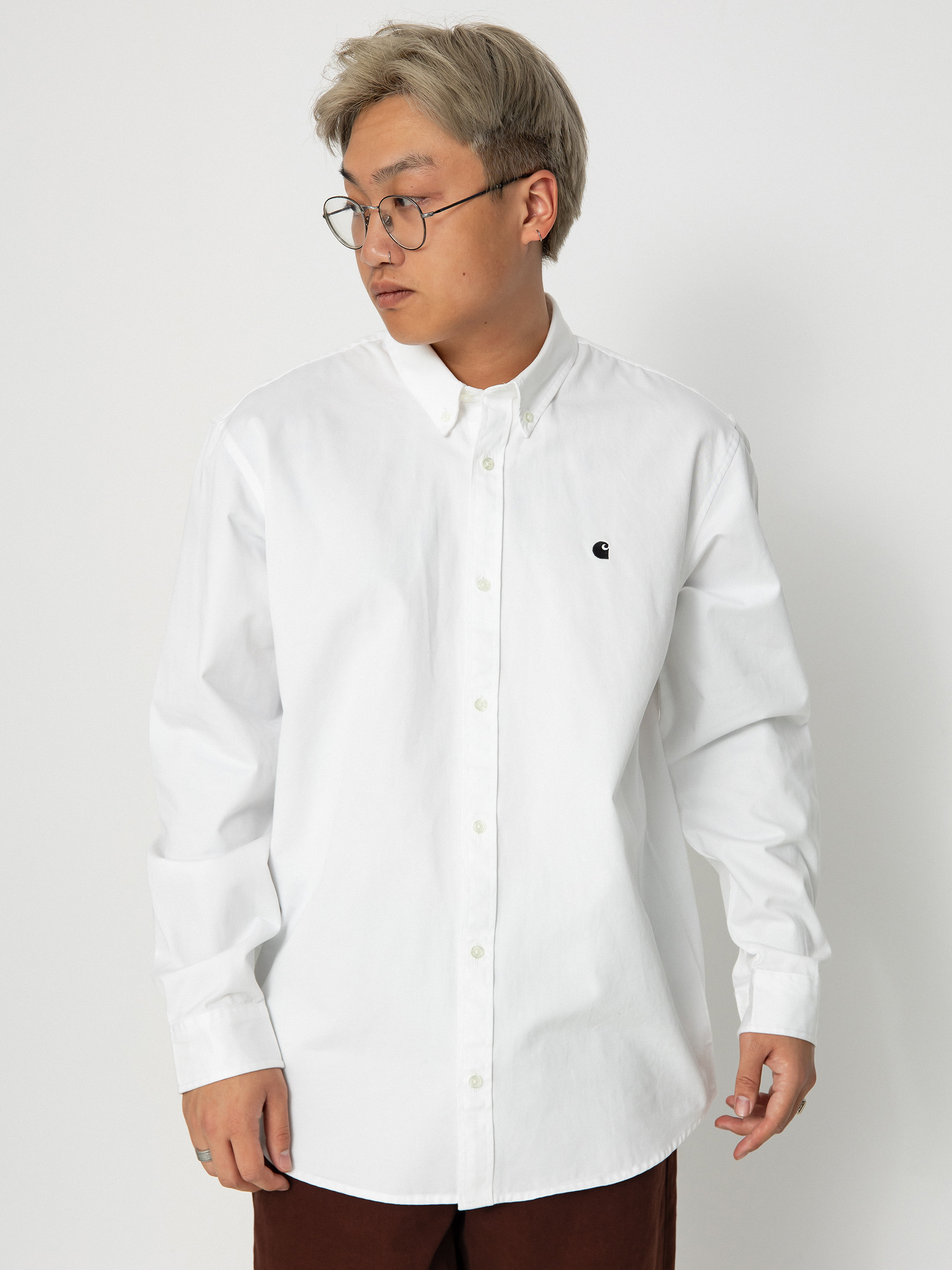 Сорочка Carhartt WIP Madison (white/black)