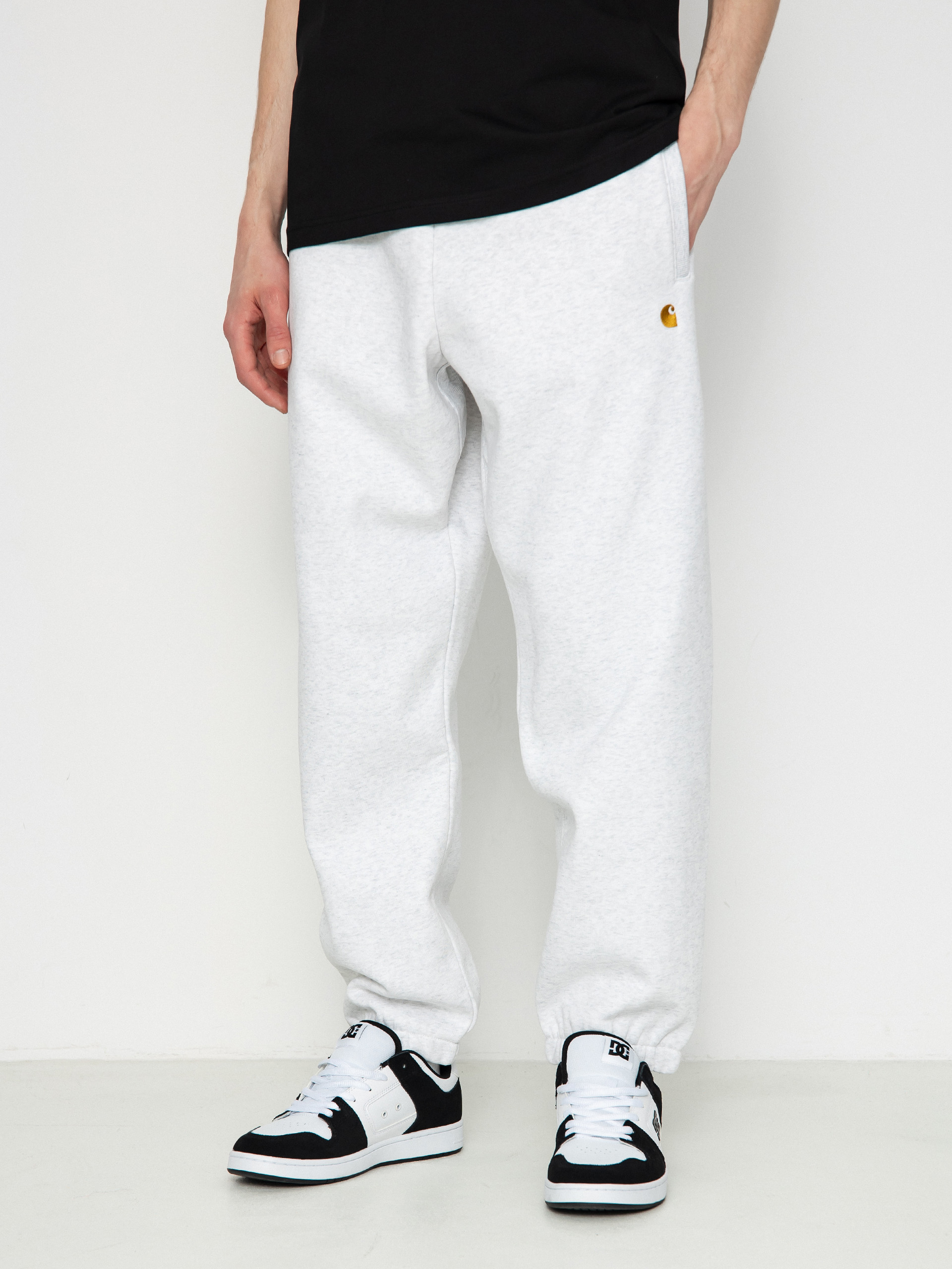 u0428u0442u0430u043du0438 Carhartt WIP Chase (ash heather/gold)