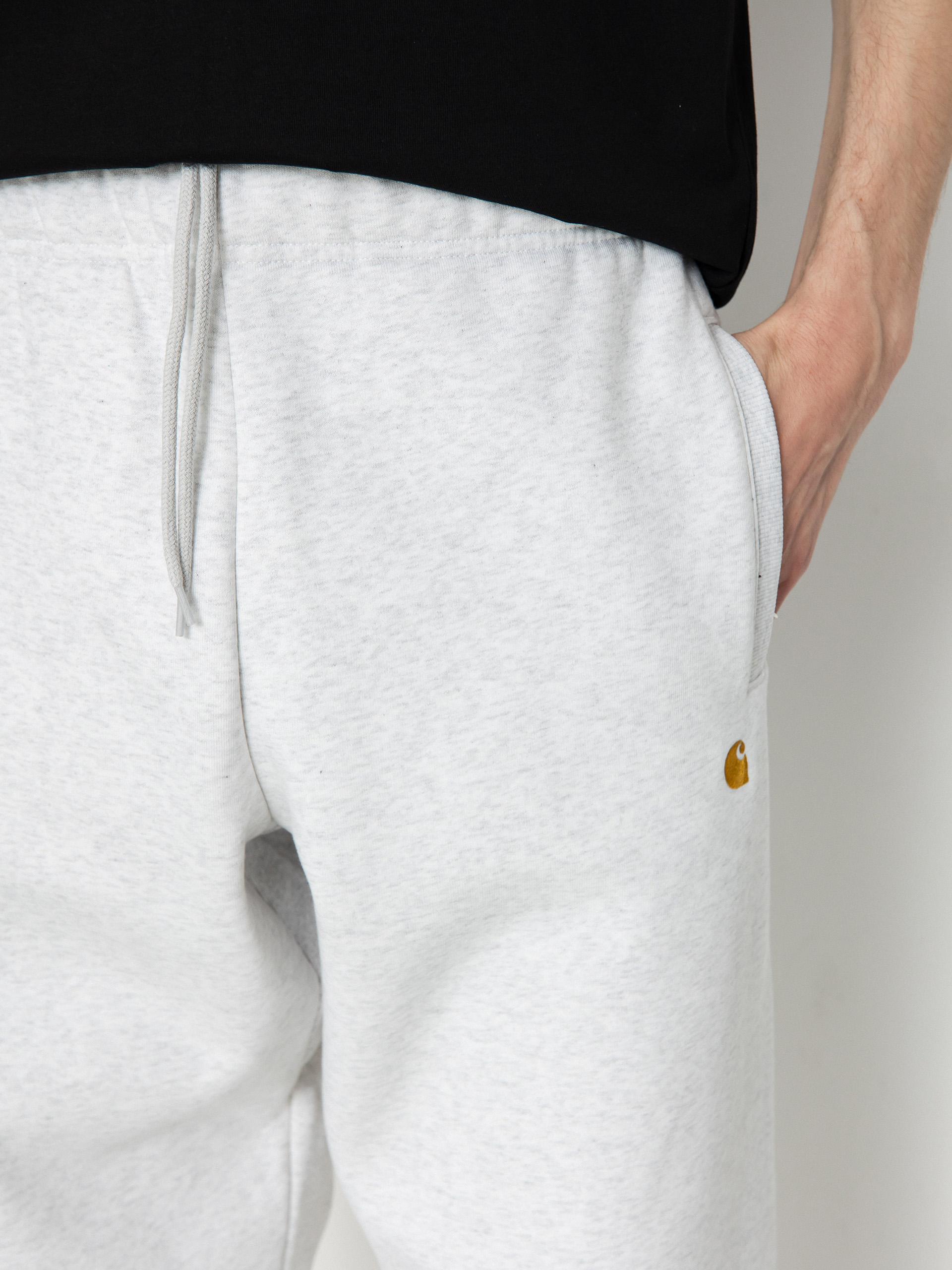 Штани Carhartt WIP Chase (ash heather/gold)