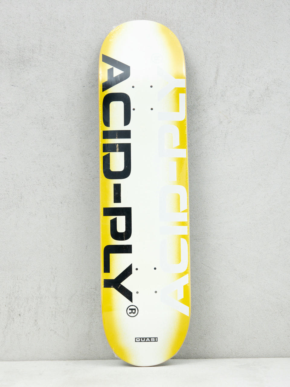 Декa Quasi Skateboards Technology (yellow/white)