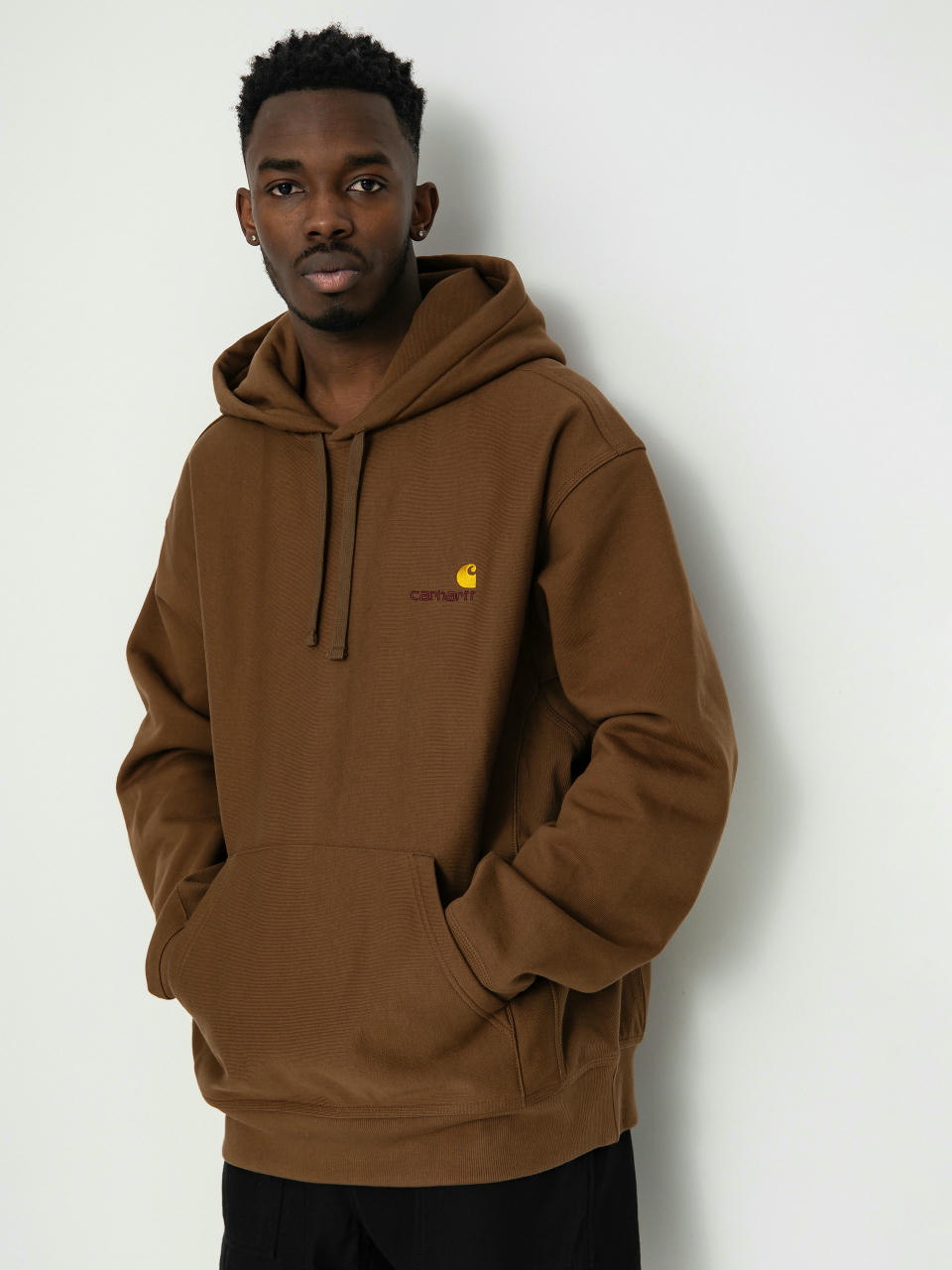 Худі Carhartt WIP American Script HD (lumber)