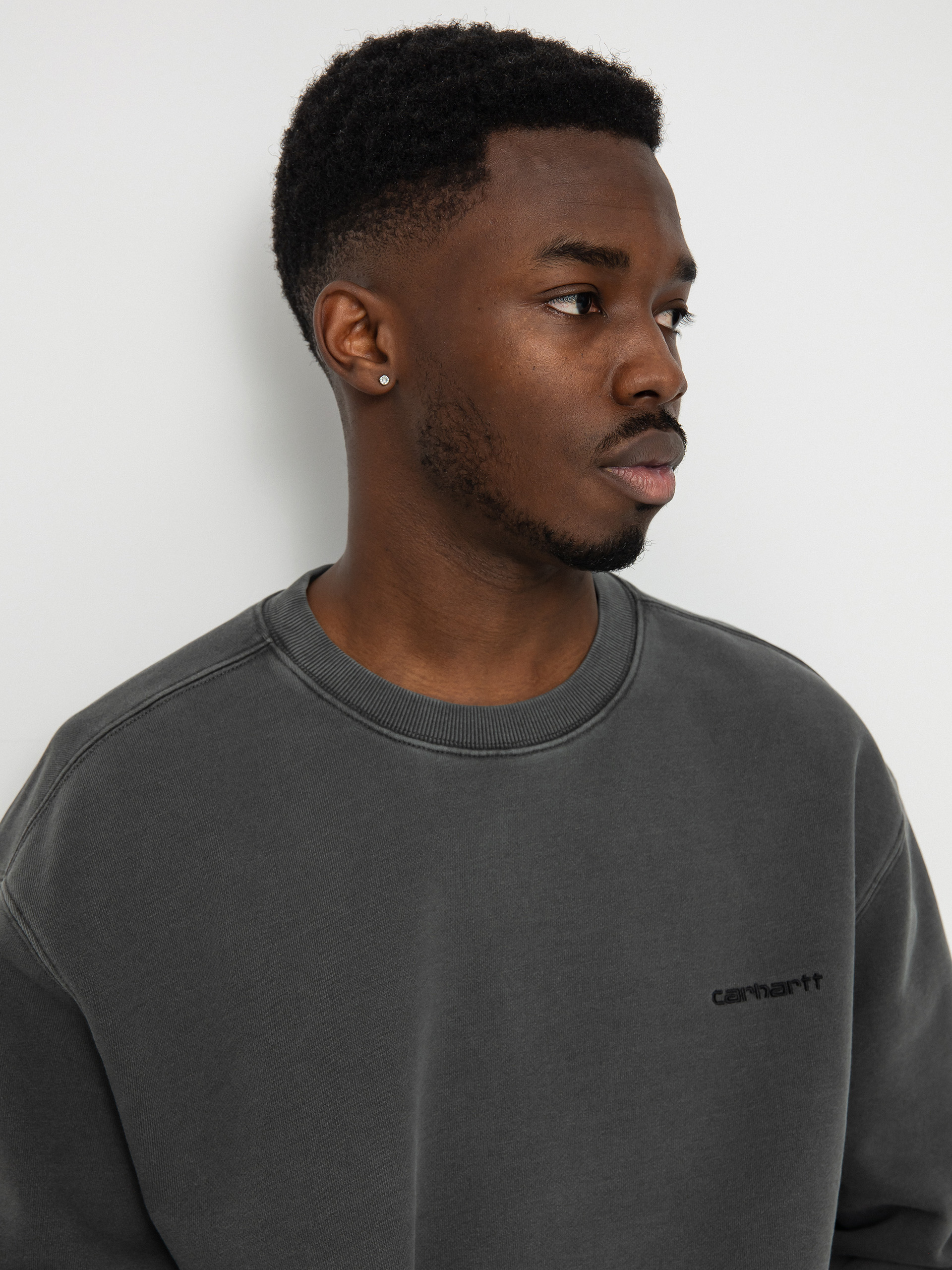 Світшот Carhartt WIP Duster Script (black)