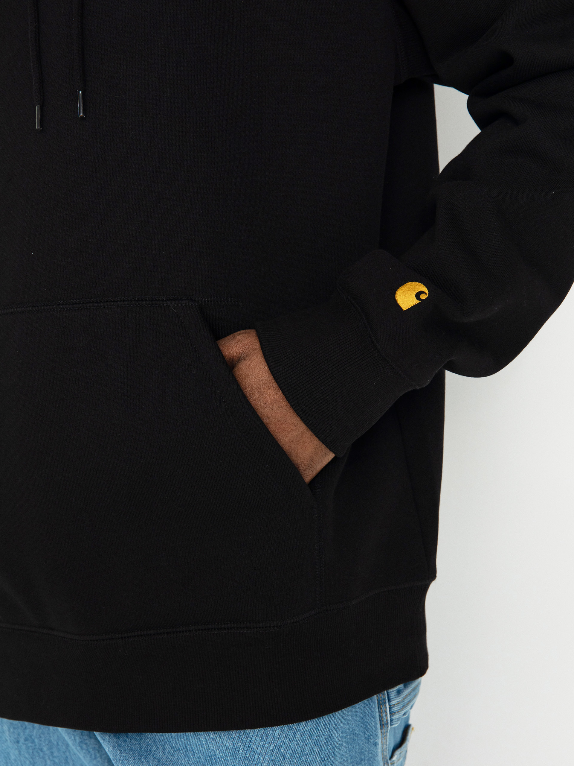 Худі Carhartt WIP Chase HD (black/gold)