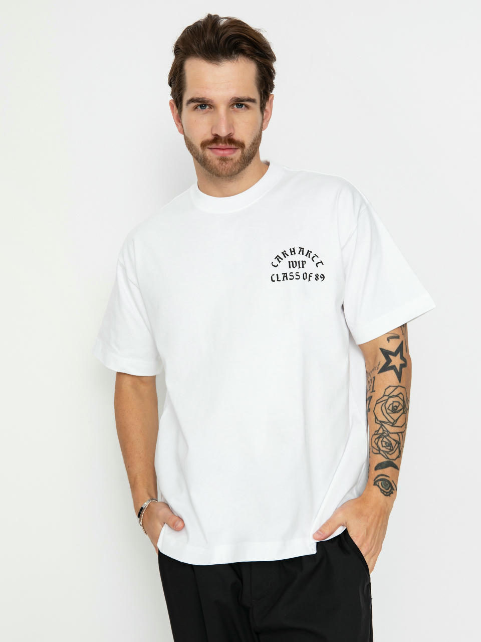 Футболка Carhartt WIP Class of 89 (white/black)