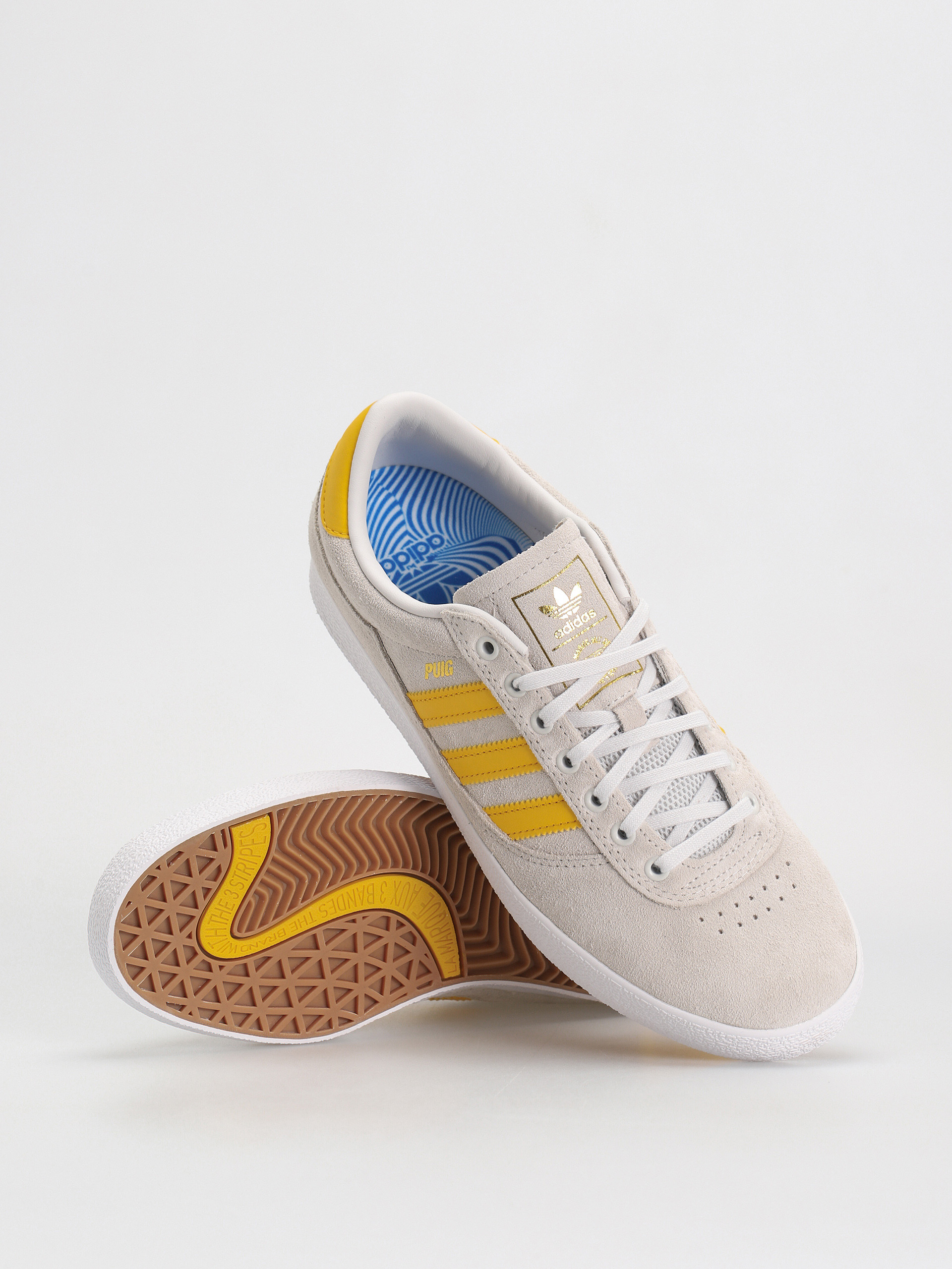 Взуття adidas Puig Indoor (crywht/bogold/ftwwht)