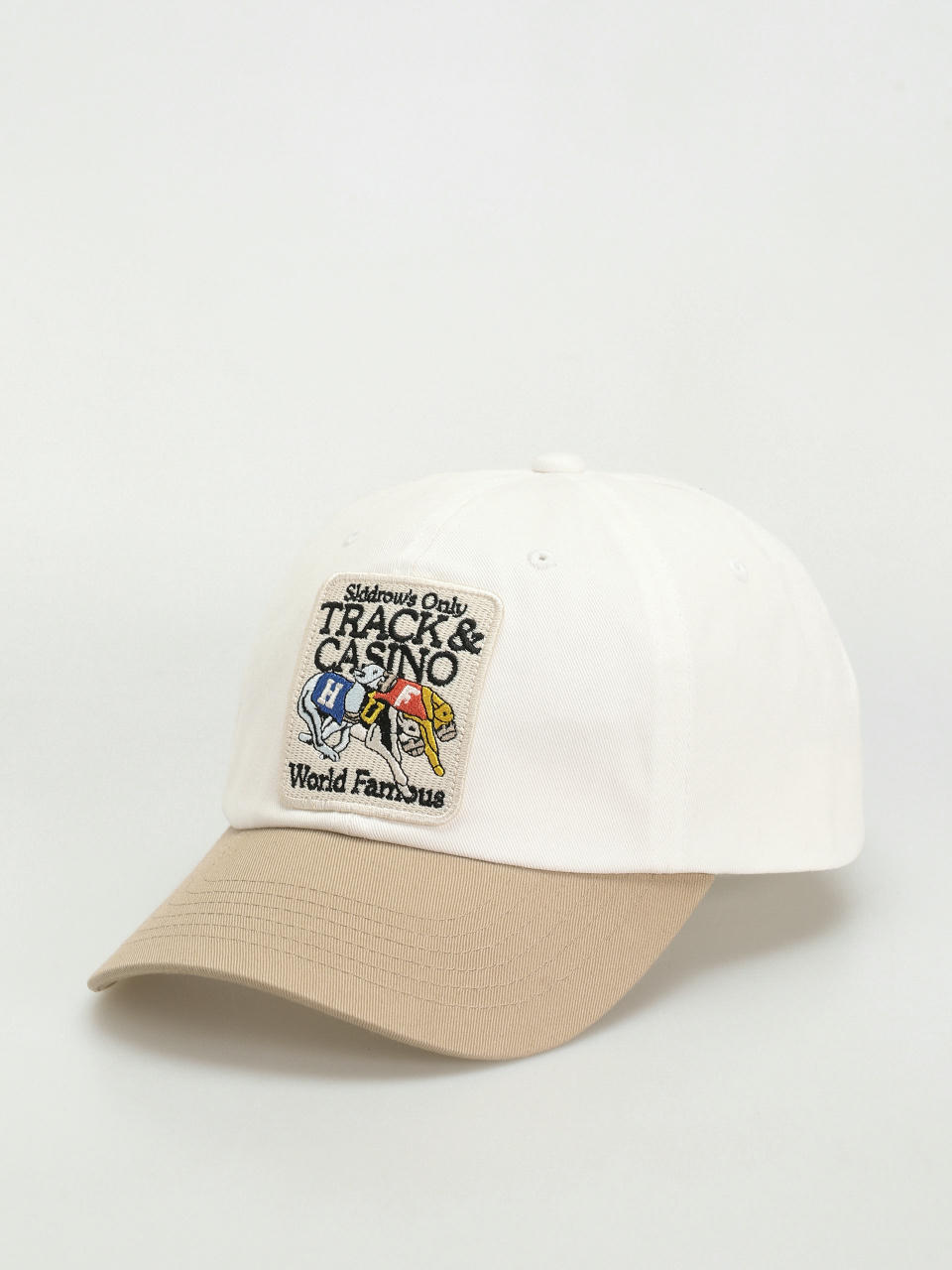 Кепка HUF Long Shot Cv 6 Panel (white)