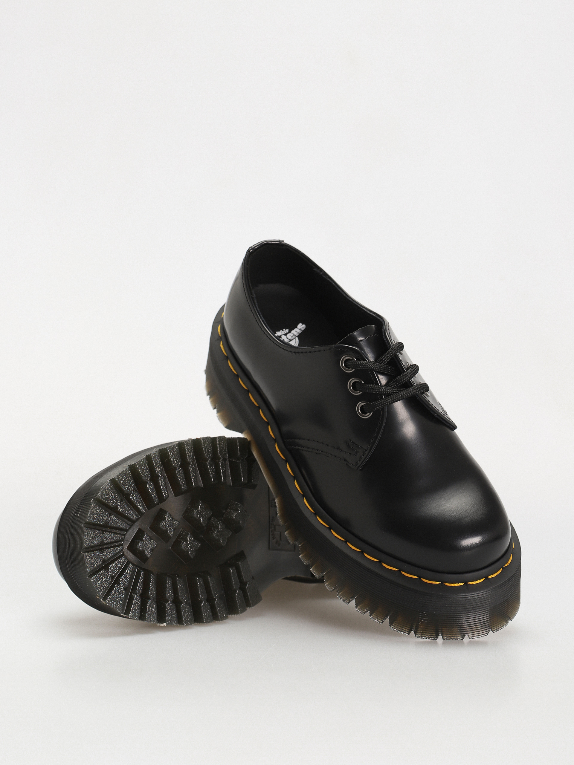 Взуття Dr. Martens 1461 Quad Wmn (polished smooth black)