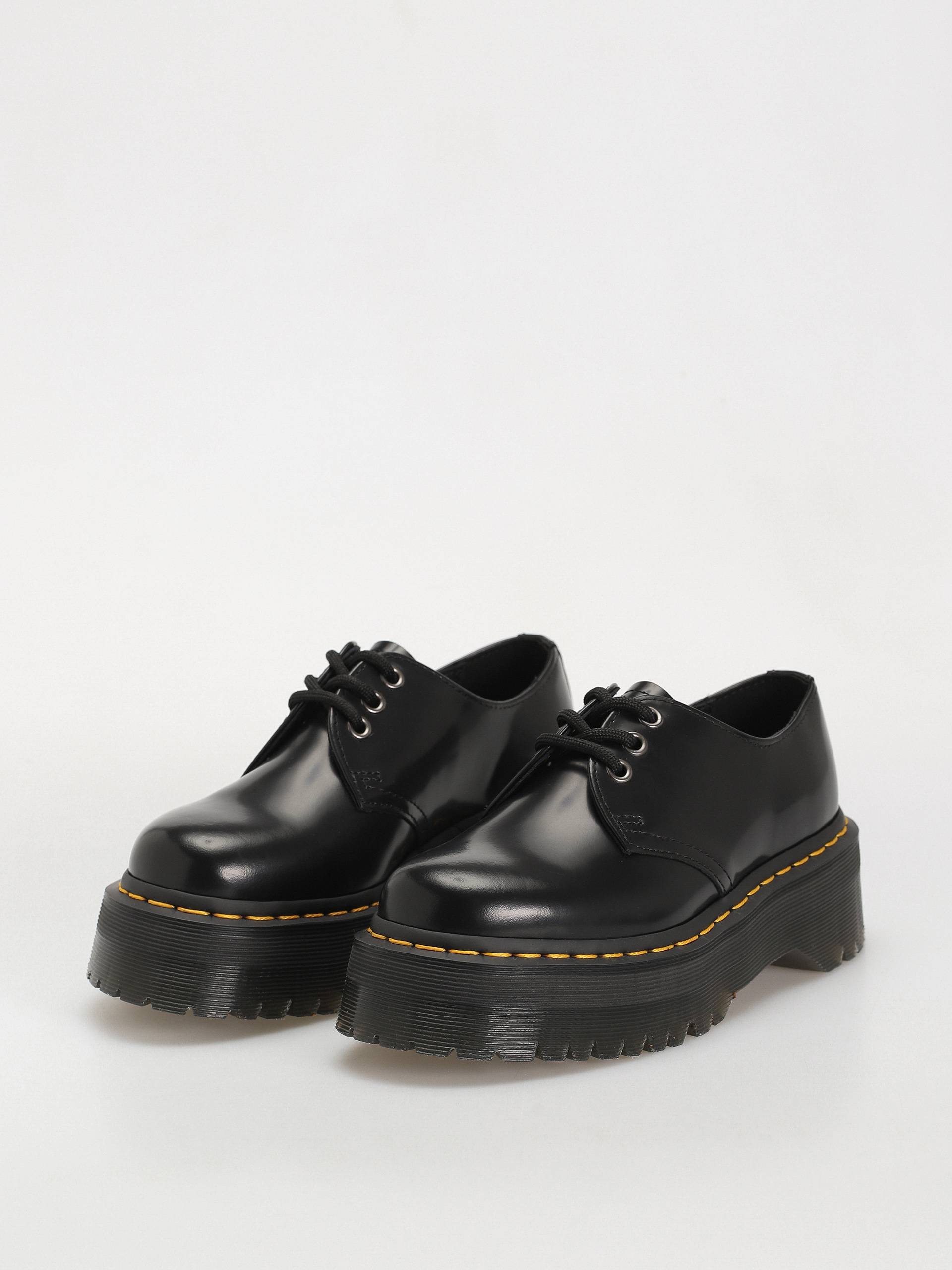 Взуття Dr. Martens 1461 Quad Wmn (polished smooth black)