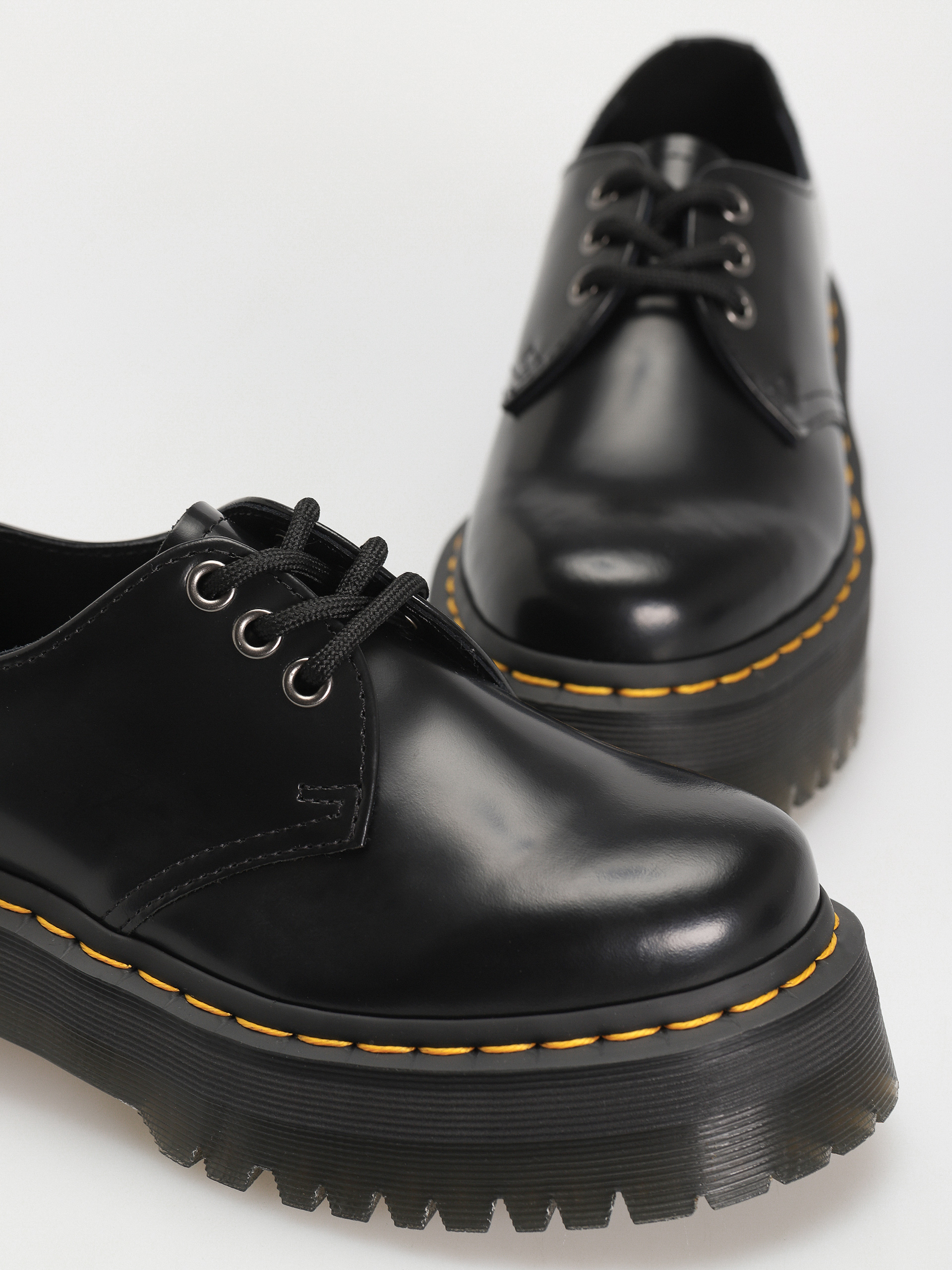 Взуття Dr. Martens 1461 Quad Wmn (polished smooth black)