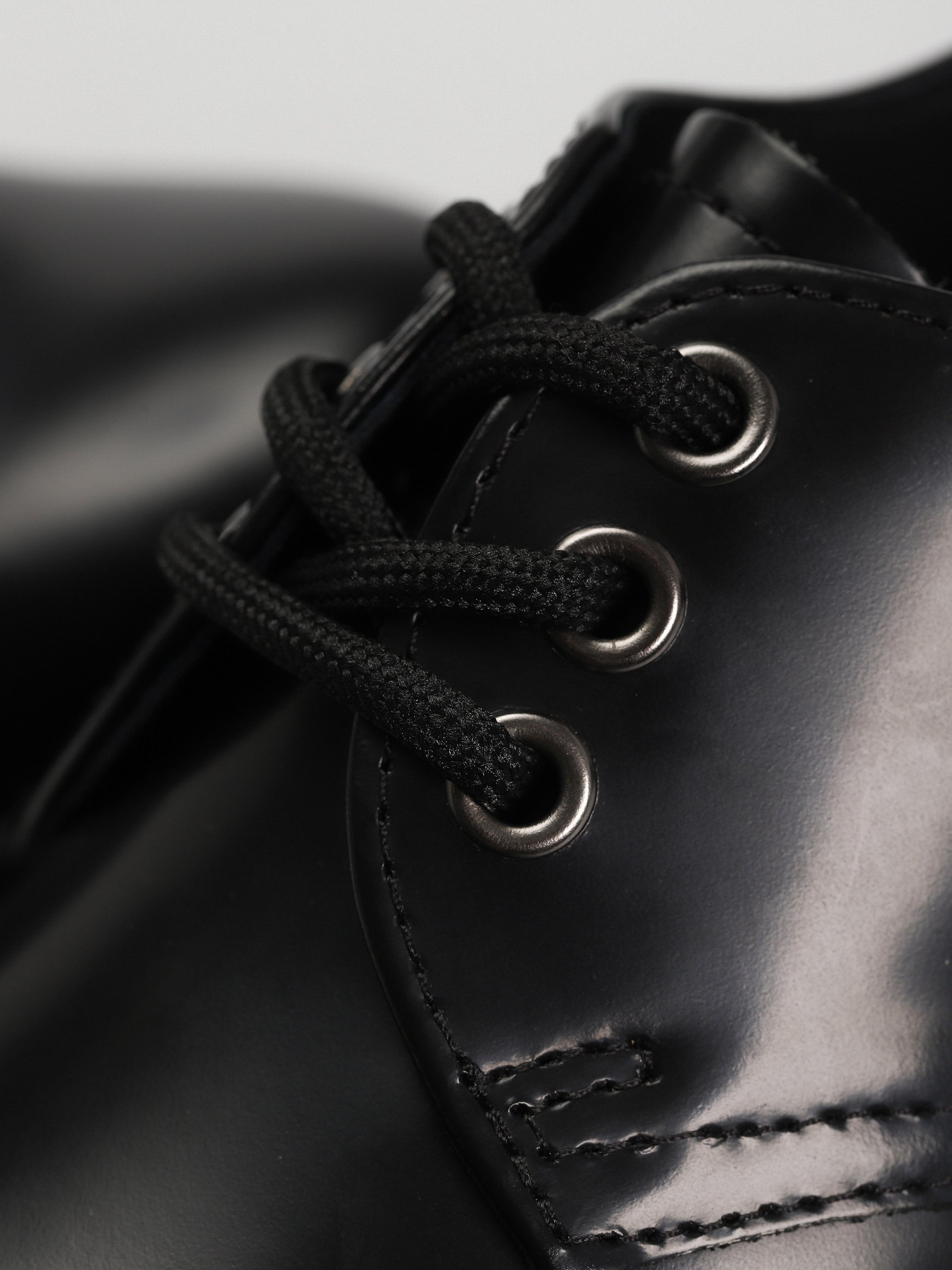 Взуття Dr. Martens 1461 Quad Wmn (polished smooth black)