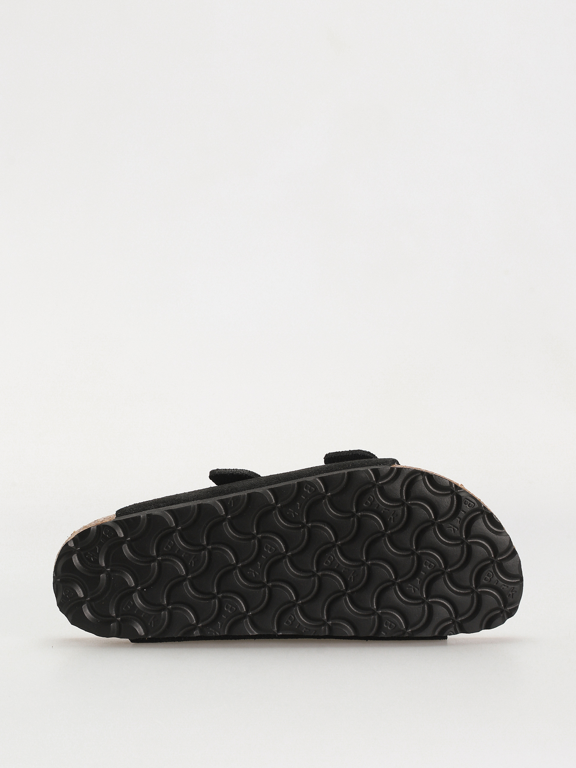 Шльопанці Birkenstock Arizona Suede Leather Narrow Wmn (black)