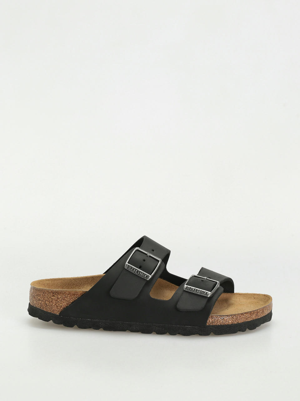 Шльопанці Birkenstock Arizona Oiled Leather Narrow Wmn (black)