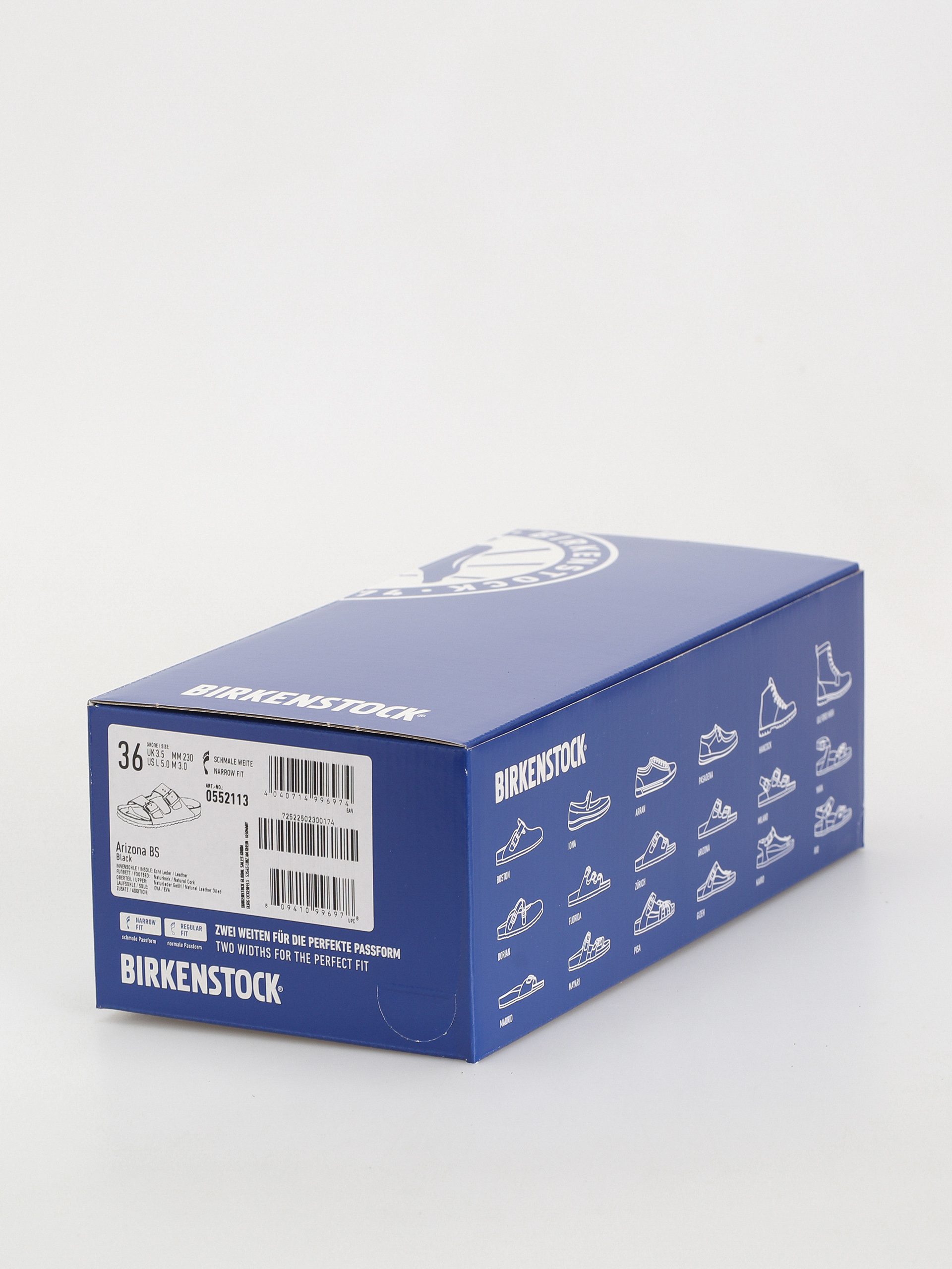 Шльопанці Birkenstock Arizona Oiled Leather Narrow Wmn (black)