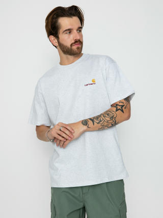 Футболка Carhartt WIP American Script (ash heather)