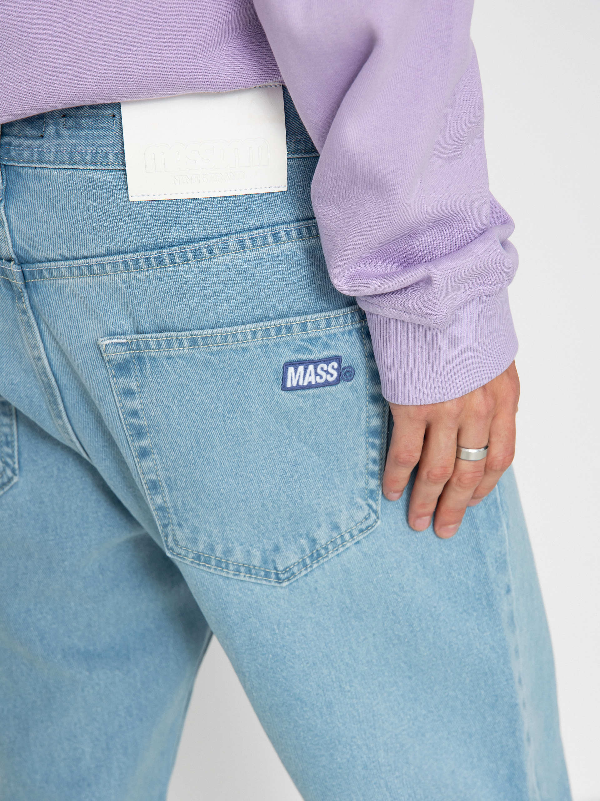 Штани MassDnm Jeans Box (light blue)
