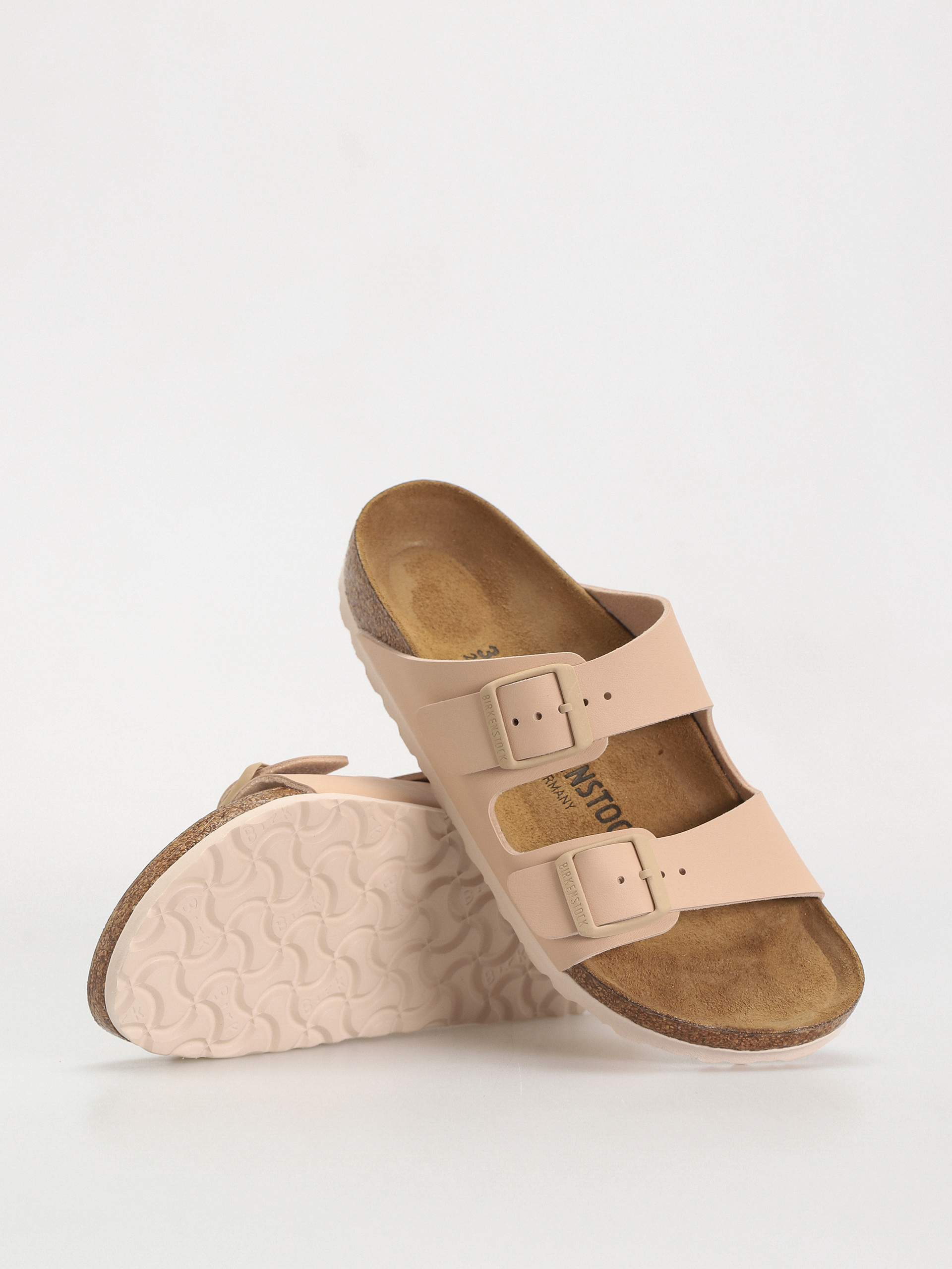 Шльопанці Birkenstock Arizona Birko Flor Narrow Wmn (nude)