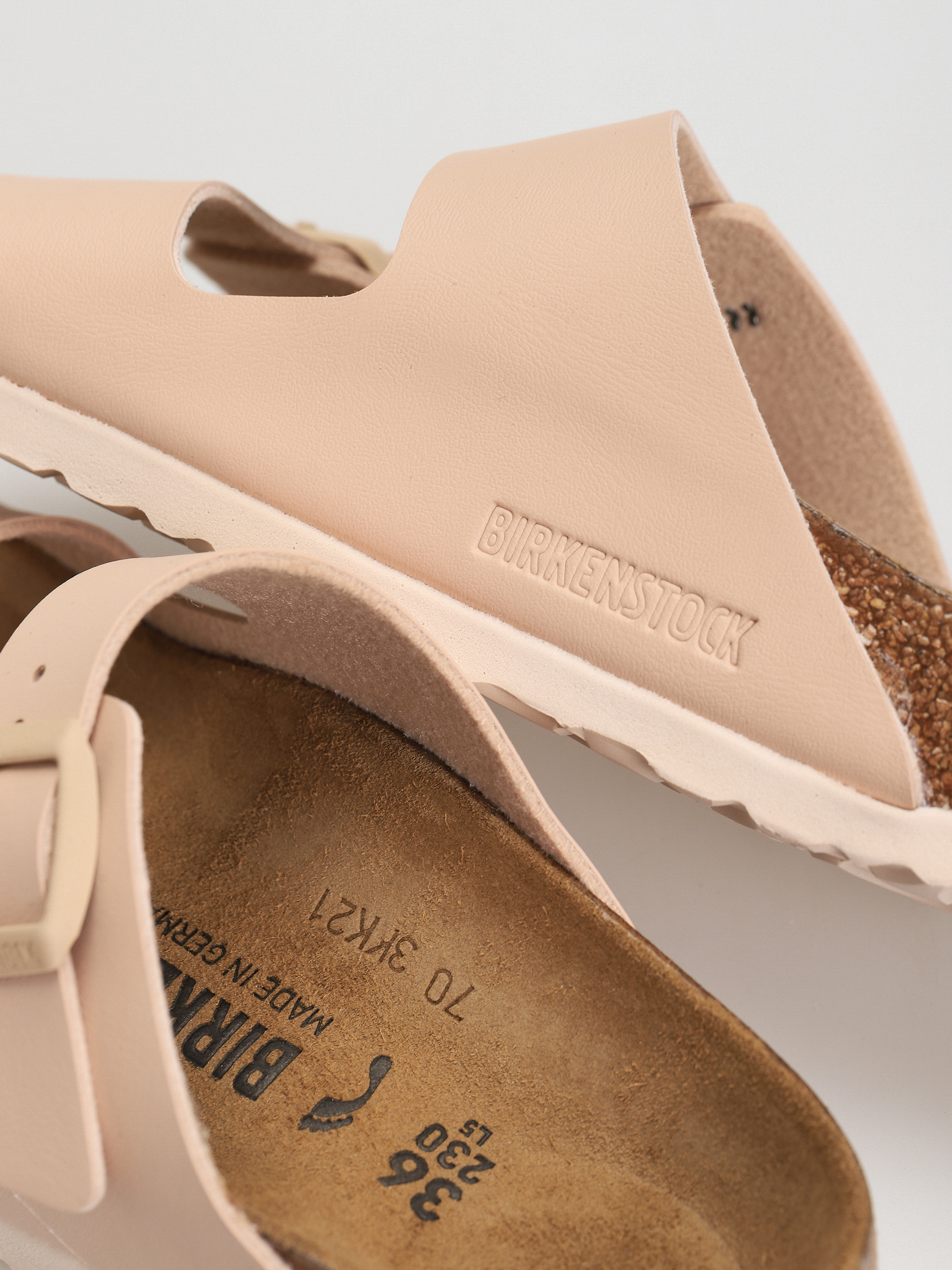 Шльопанці Birkenstock Arizona Birko Flor Narrow Wmn (nude)