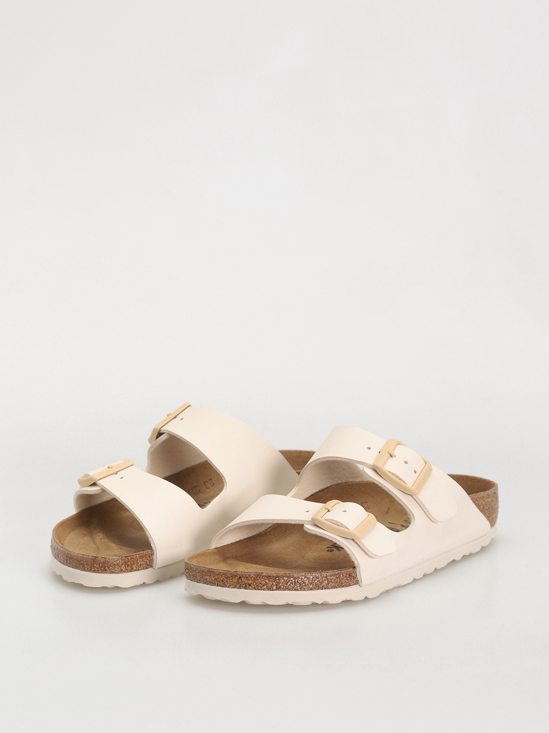 Шльопанці Birkenstock Arizona Birko Flor Narrow Wmn (eggshell)