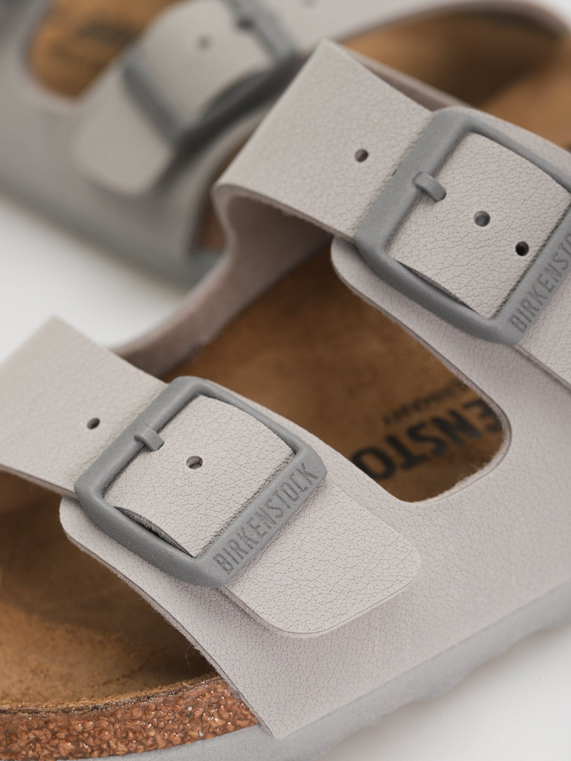 Шльопанці Birkenstock Arizona Birko Flor Narrow Wmn (stone coin)