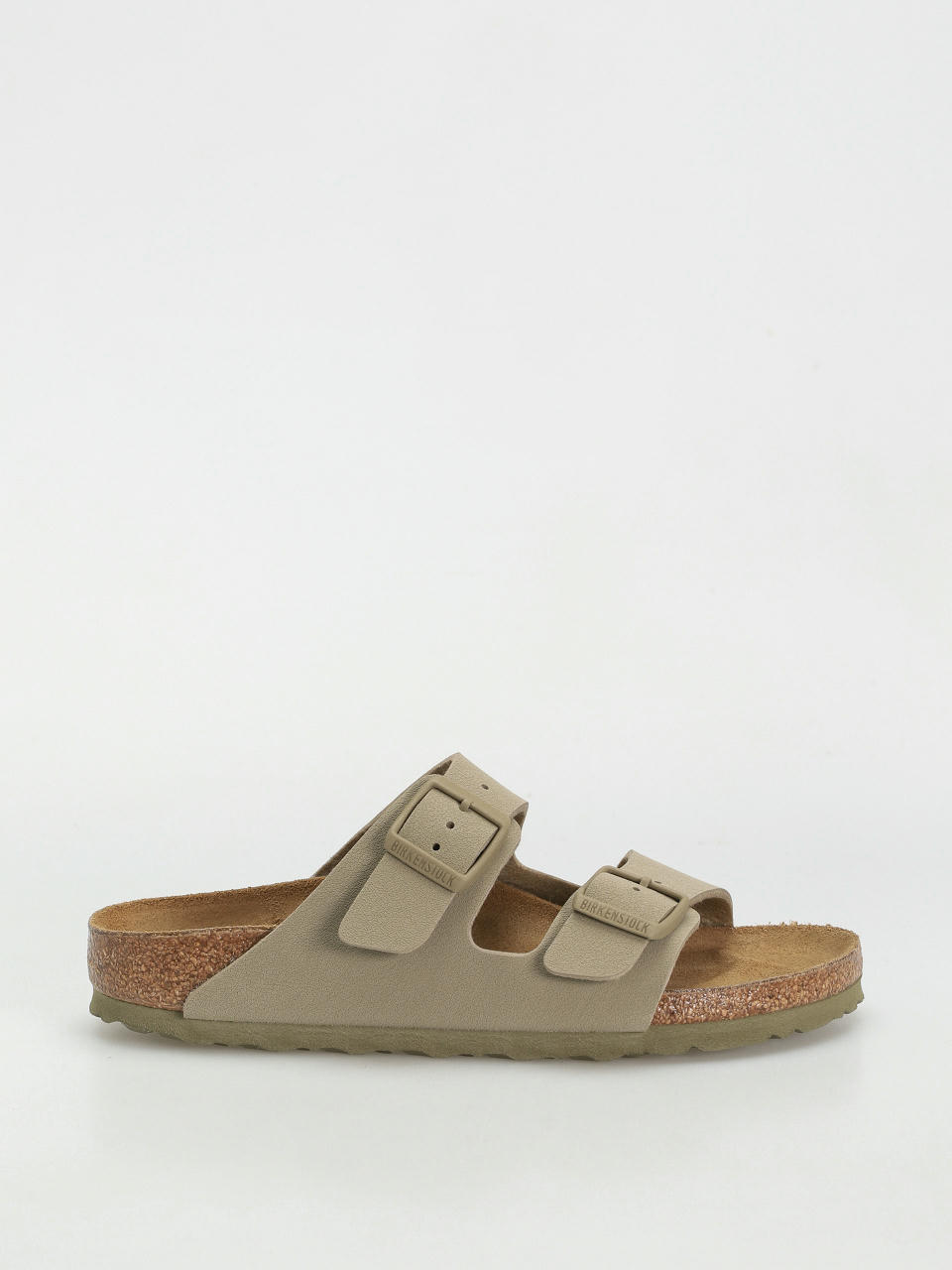 Шльопанці Birkenstock Arizona Birko Flor Narrow Wmn (faded khaki)