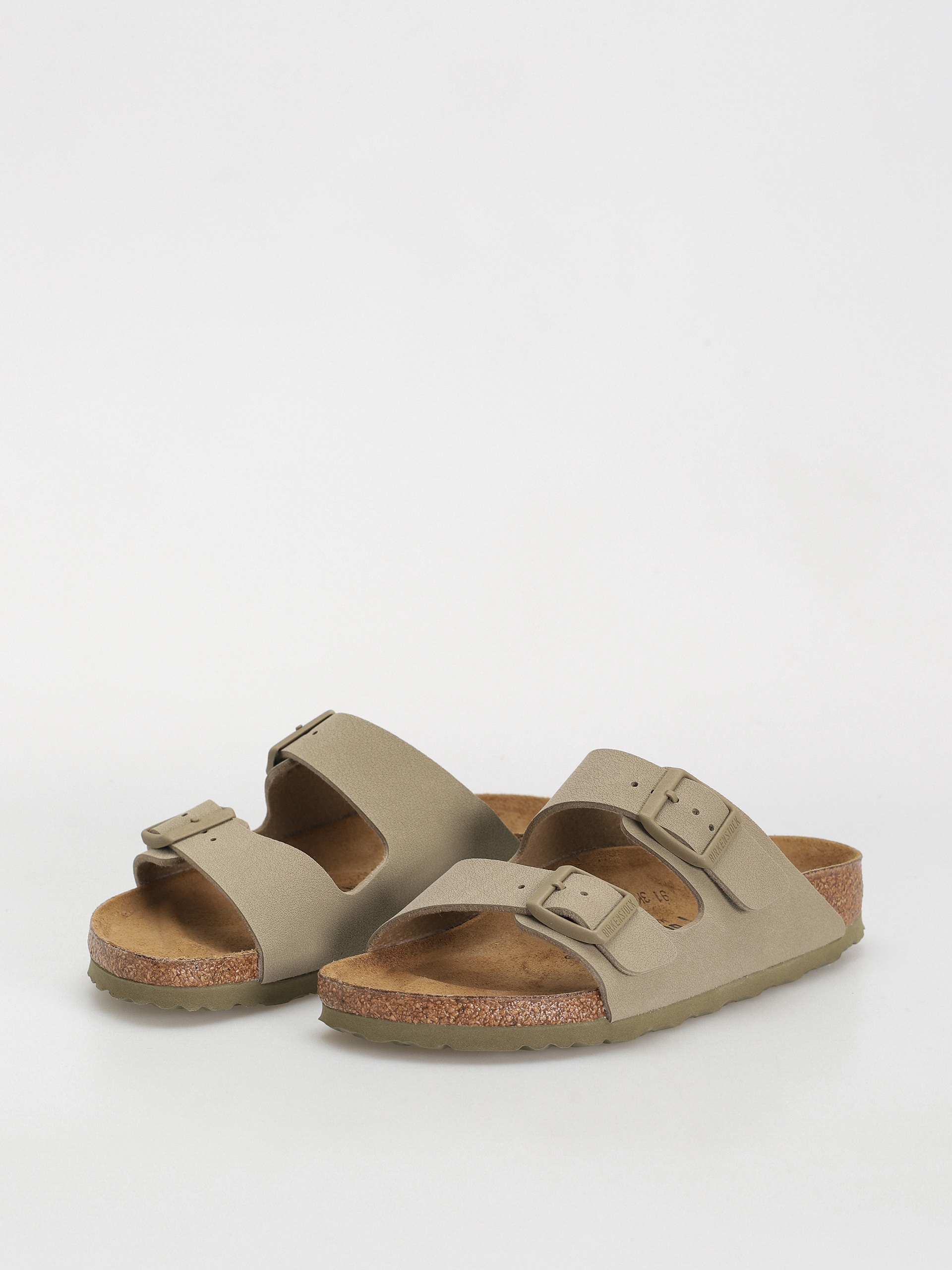 Шльопанці Birkenstock Arizona Birko Flor Narrow Wmn (faded khaki)