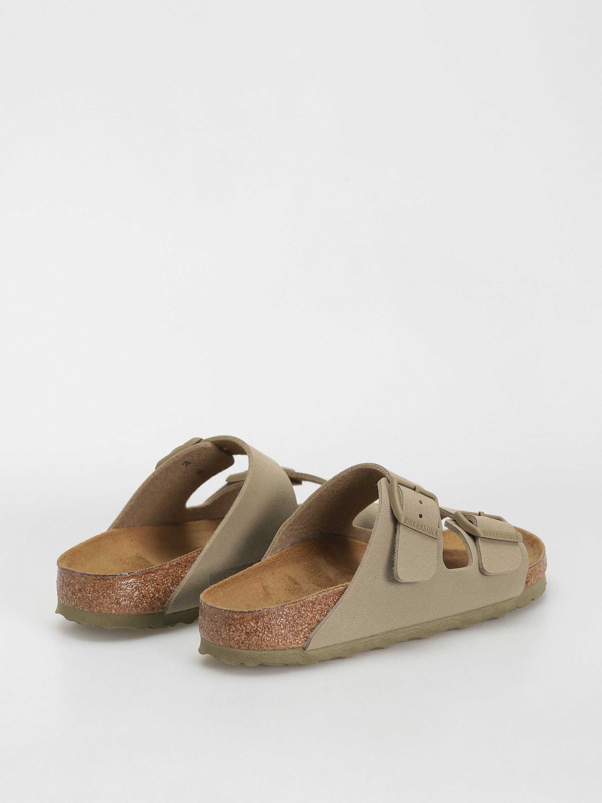 Шльопанці Birkenstock Arizona Birko Flor Narrow Wmn (faded khaki)